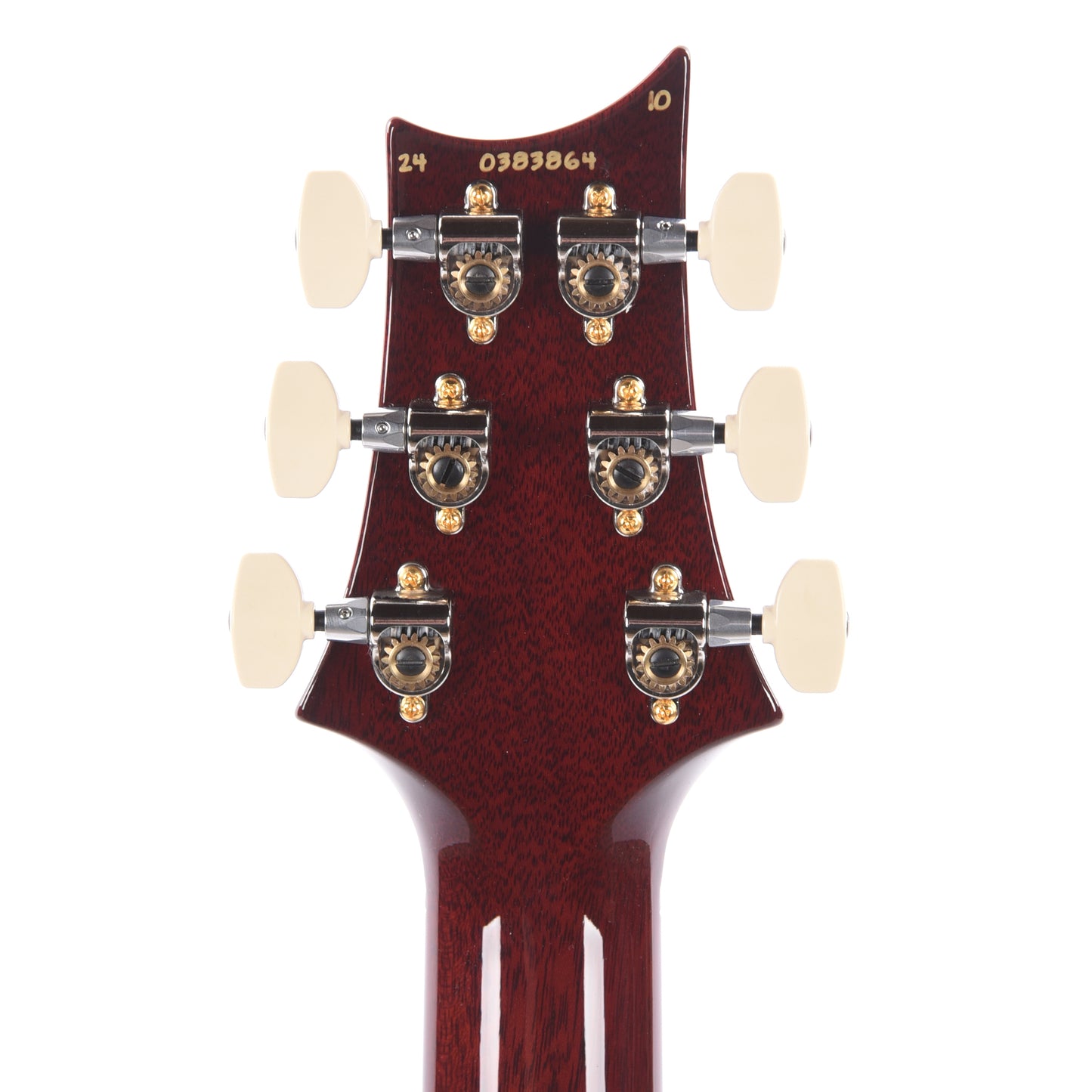 PRS Custom 24 10 Top Dark Cherry Sunburst Electric Guitars / Solid Body