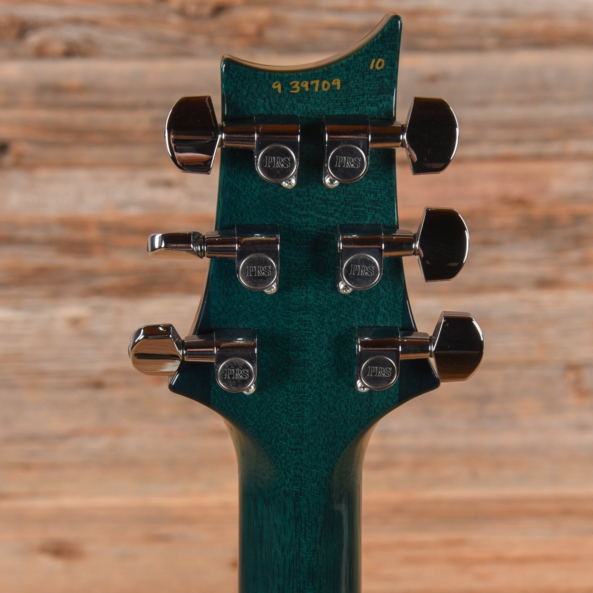 PRS Custom 24 10-Top Emerald Green 1999 Electric Guitars / Solid Body