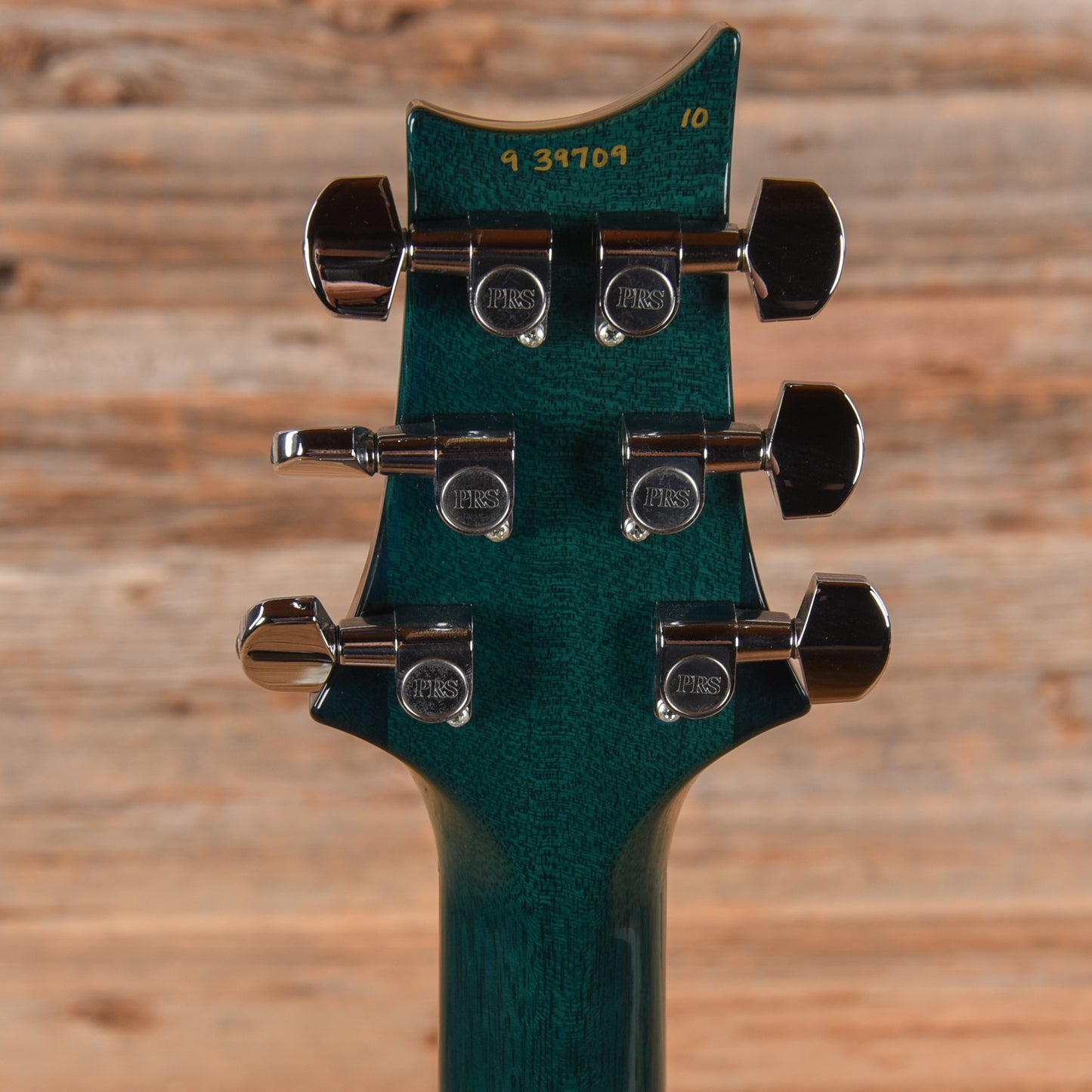 PRS Custom 24 10-Top Emerald Green 1999 Electric Guitars / Solid Body
