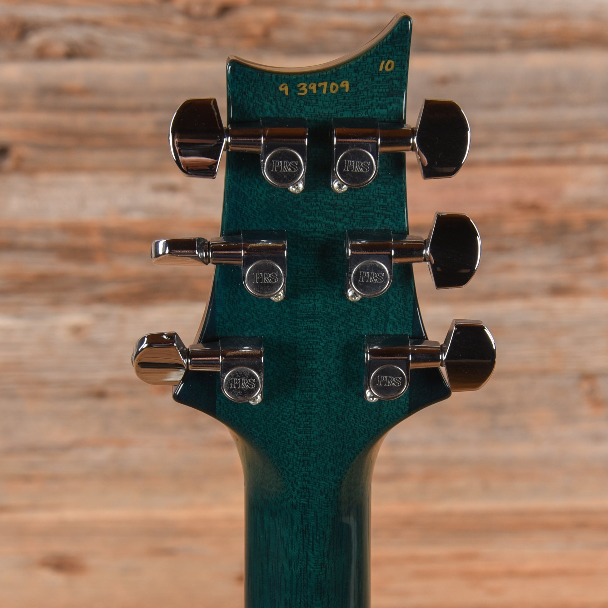 PRS Custom 24 10-Top Emerald Green 1999 Electric Guitars / Solid Body