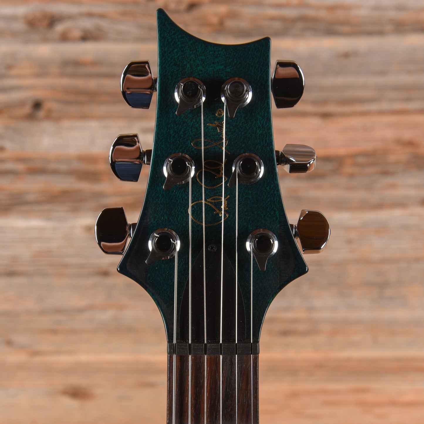 PRS Custom 24 10-Top Emerald Green 1999 Electric Guitars / Solid Body