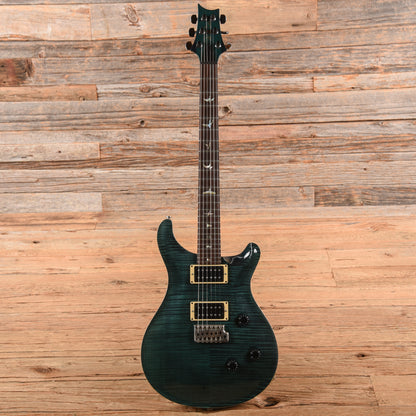 PRS Custom 24 10-Top Emerald Green 1999 Electric Guitars / Solid Body