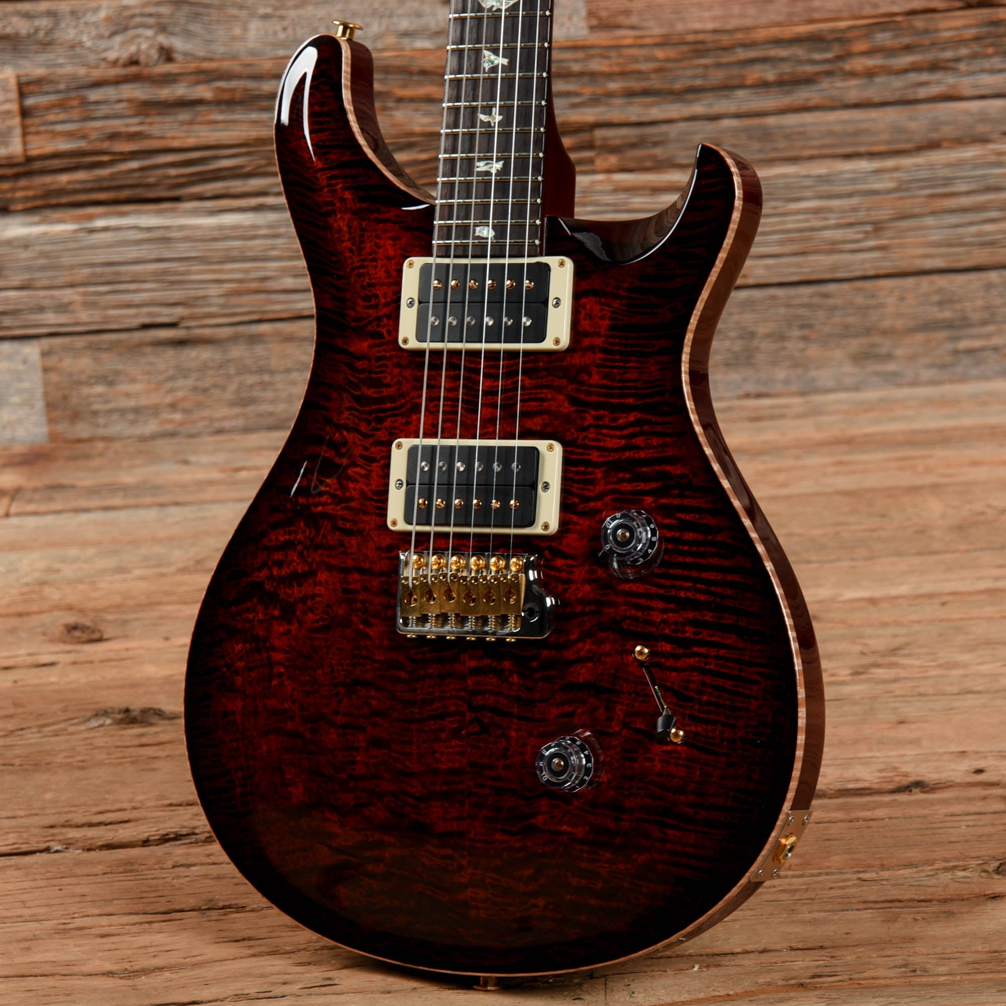 PRS Custom 24 10-Top Fire Red 2022 Electric Guitars / Solid Body