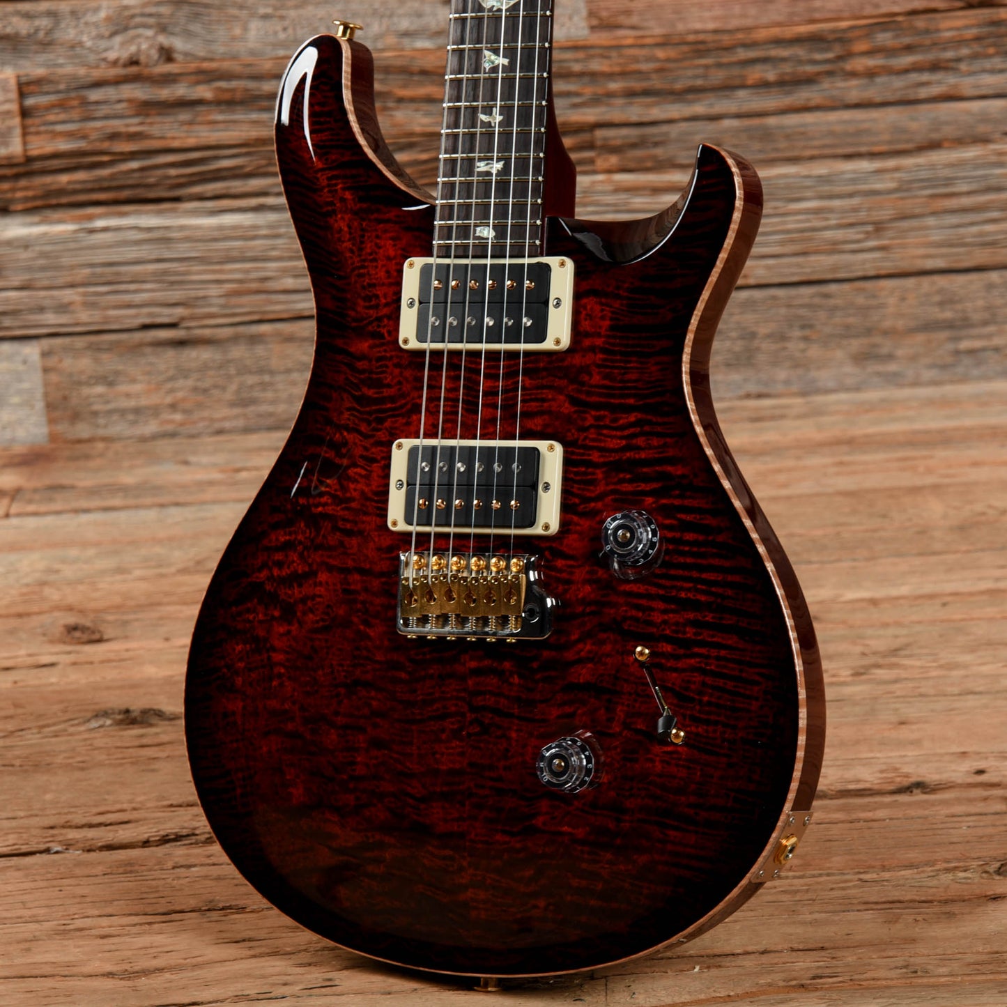 PRS Custom 24 10-Top Fire Red 2022 Electric Guitars / Solid Body