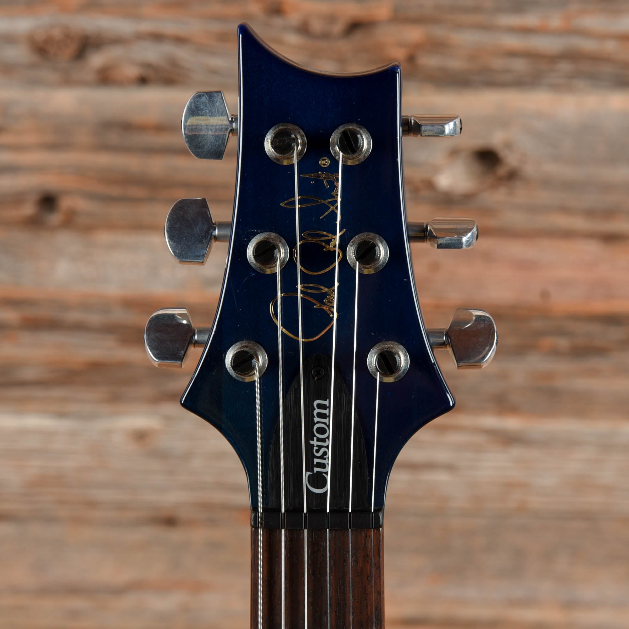 PRS Custom 24 10-Top Makena Blue 2013 Electric Guitars / Solid Body