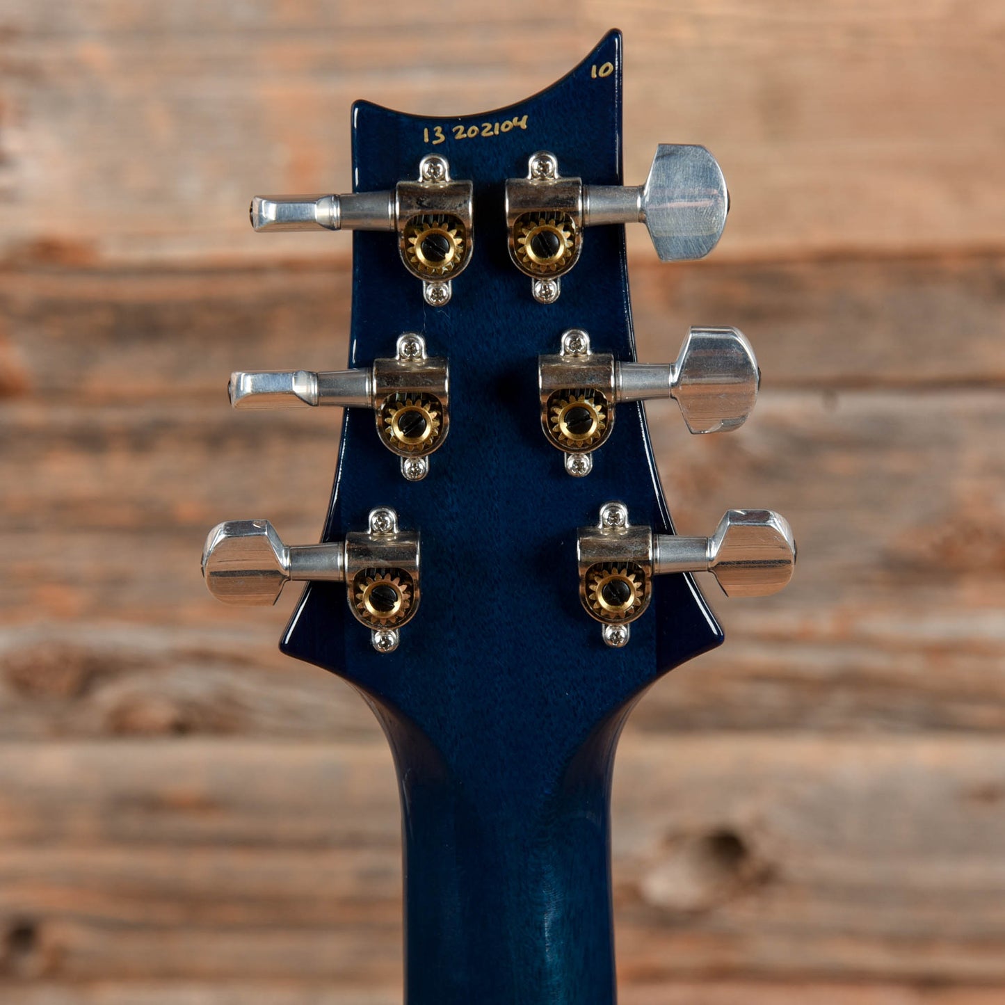 PRS Custom 24 10-Top Makena Blue 2013 Electric Guitars / Solid Body