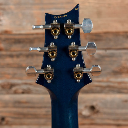 PRS Custom 24 10-Top Makena Blue 2013 Electric Guitars / Solid Body