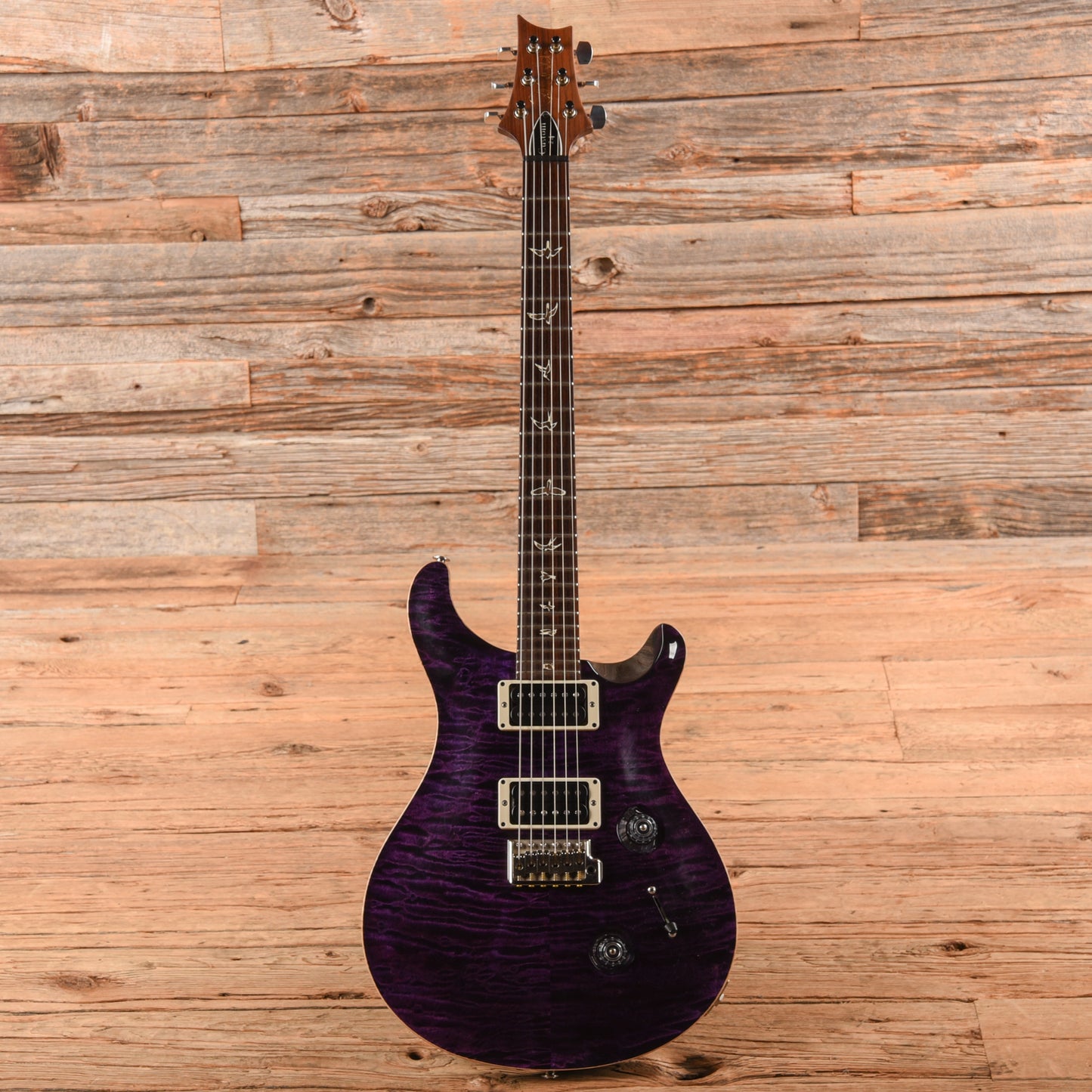 PRS Custom 24 10-Top Purple 2011 Electric Guitars / Solid Body