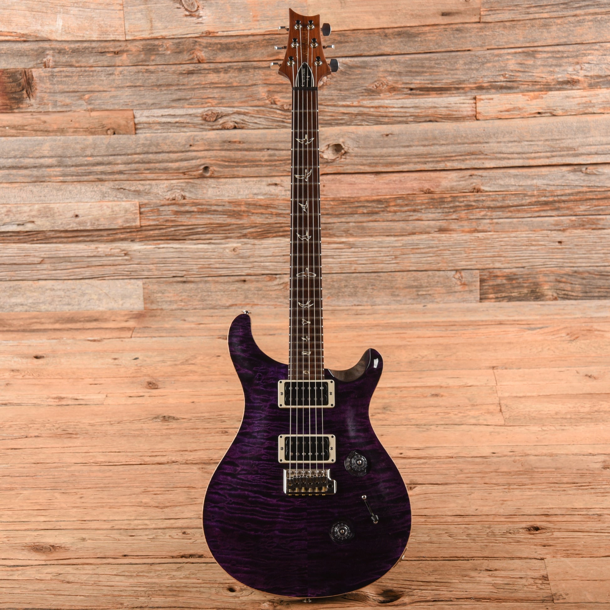 PRS Custom 24 10-Top Purple 2011 Electric Guitars / Solid Body