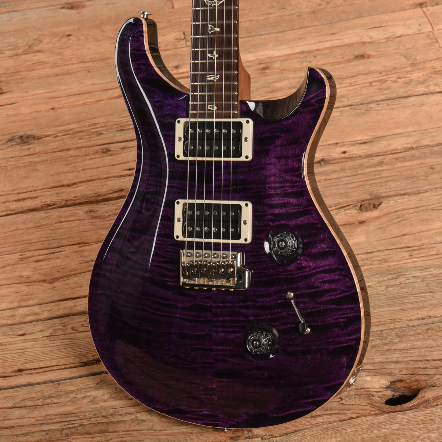 PRS Custom 24 10-Top Purple 2011 Electric Guitars / Solid Body
