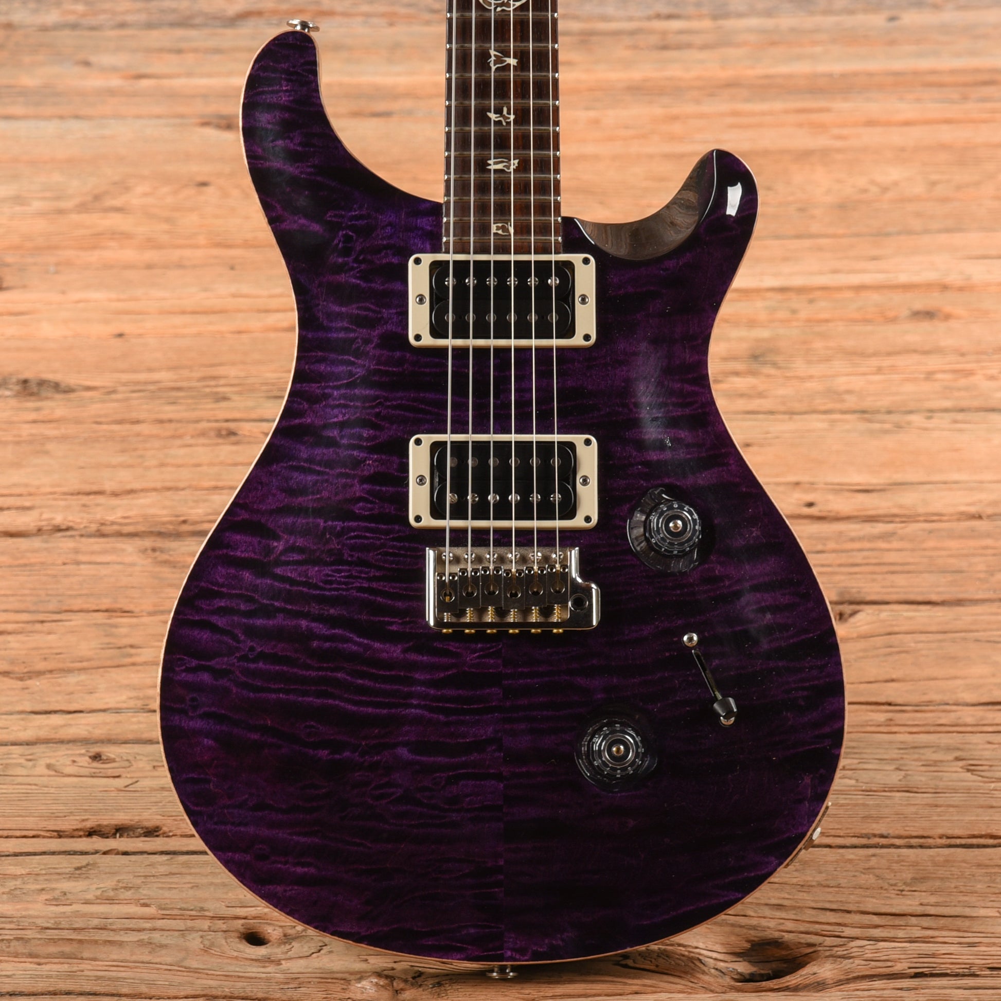PRS Custom 24 10-Top Purple 2011 Electric Guitars / Solid Body