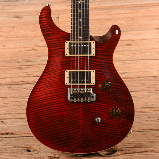 PRS Custom 24 10-Top Scarlet Red 2002 Electric Guitars / Solid Body