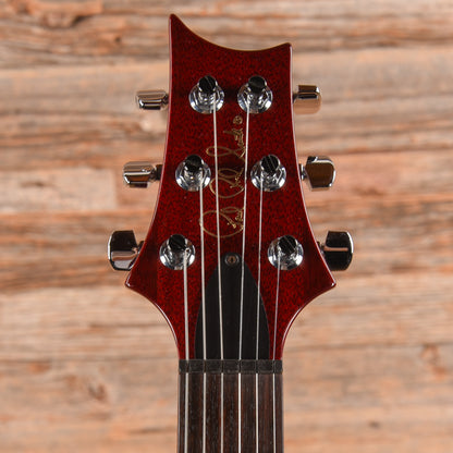 PRS Custom 24 10-Top Scarlet Red 2002 Electric Guitars / Solid Body