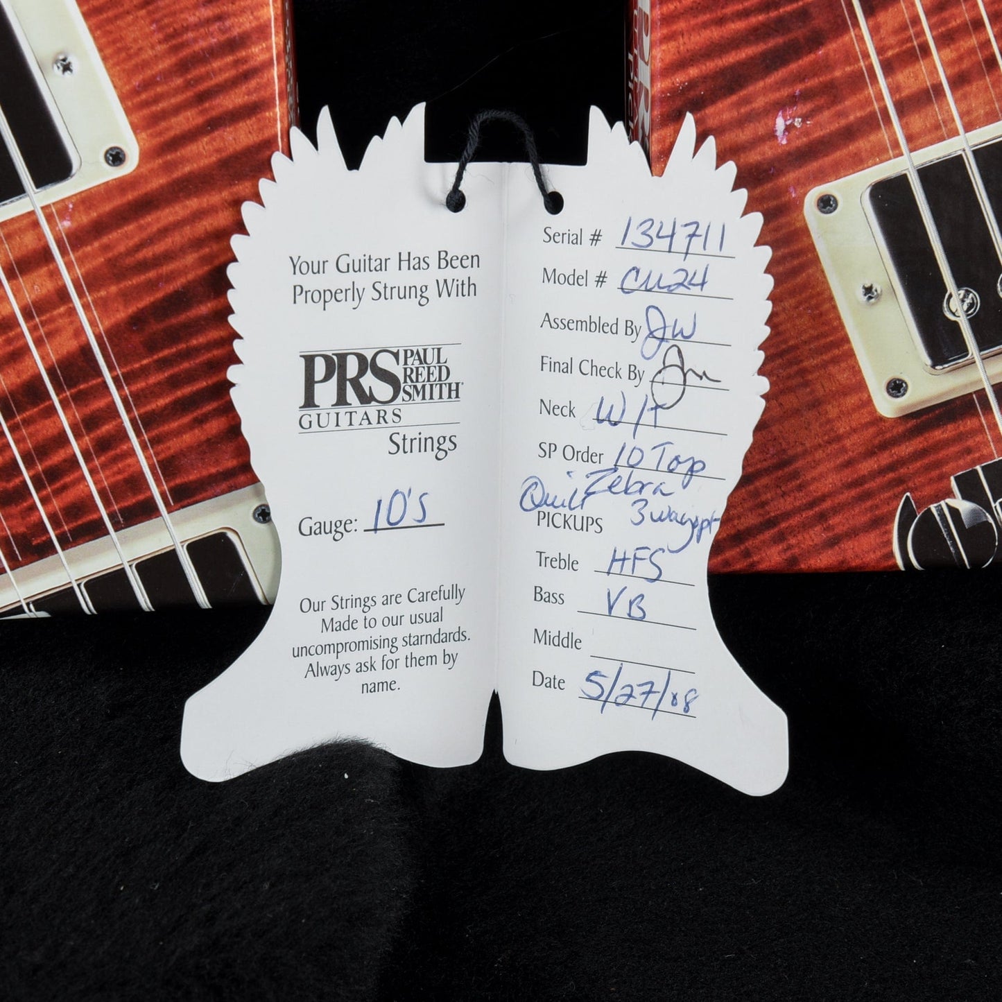 PRS Custom 24 10-Top Sunburst 2008 Electric Guitars / Solid Body