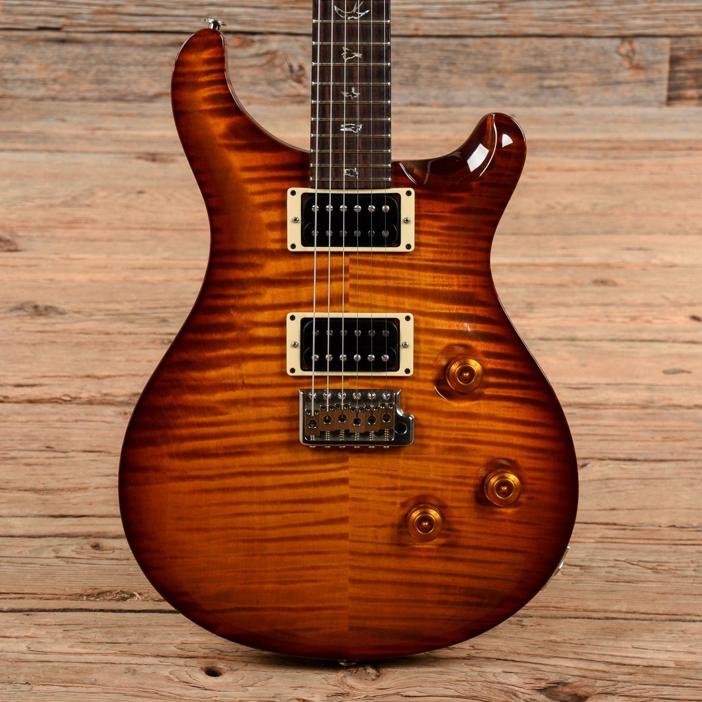 PRS Custom 24 10-Top Sunburst 2009 Electric Guitars / Solid Body