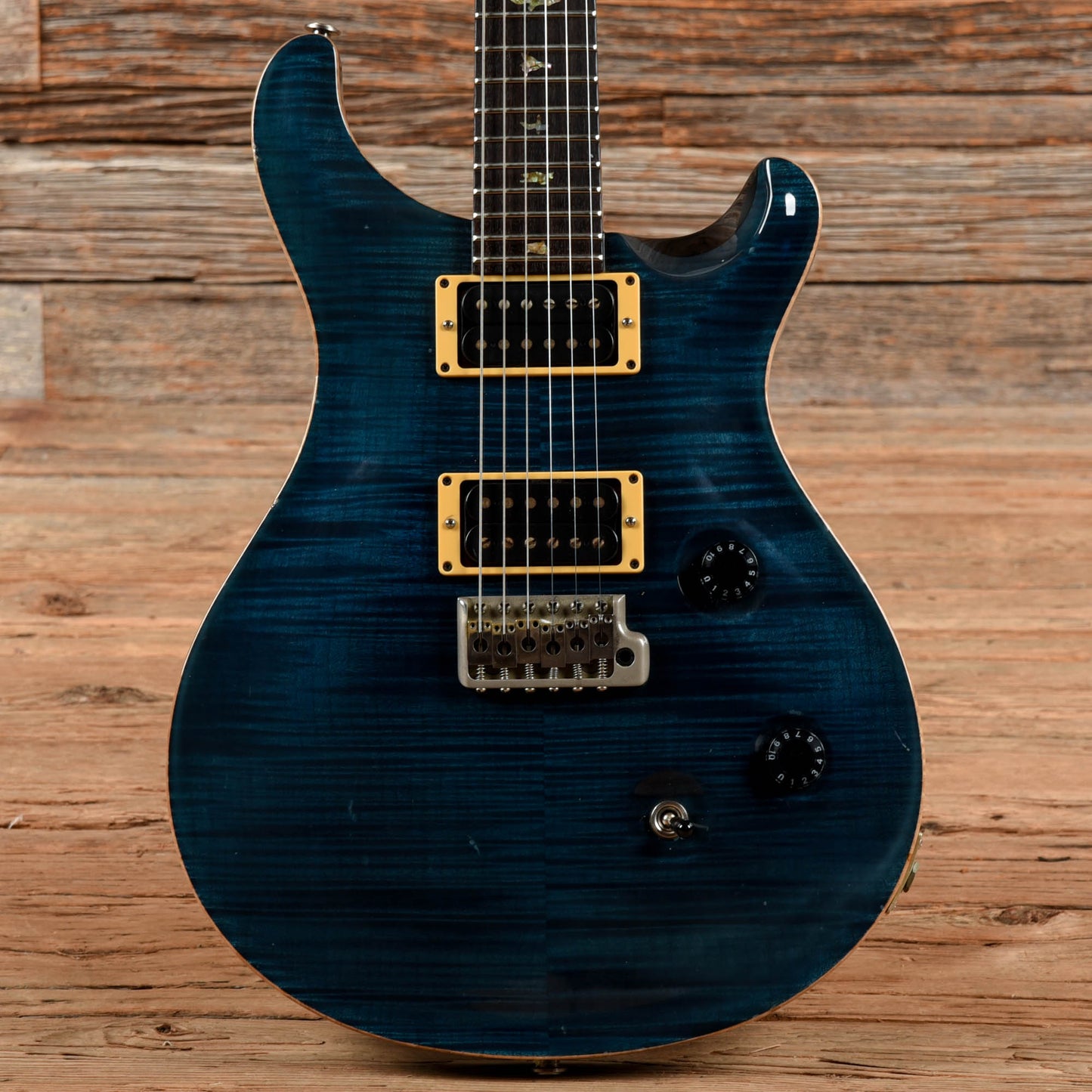 PRS Custom 24 10-Top Whale Blue 2006 Electric Guitars / Solid Body
