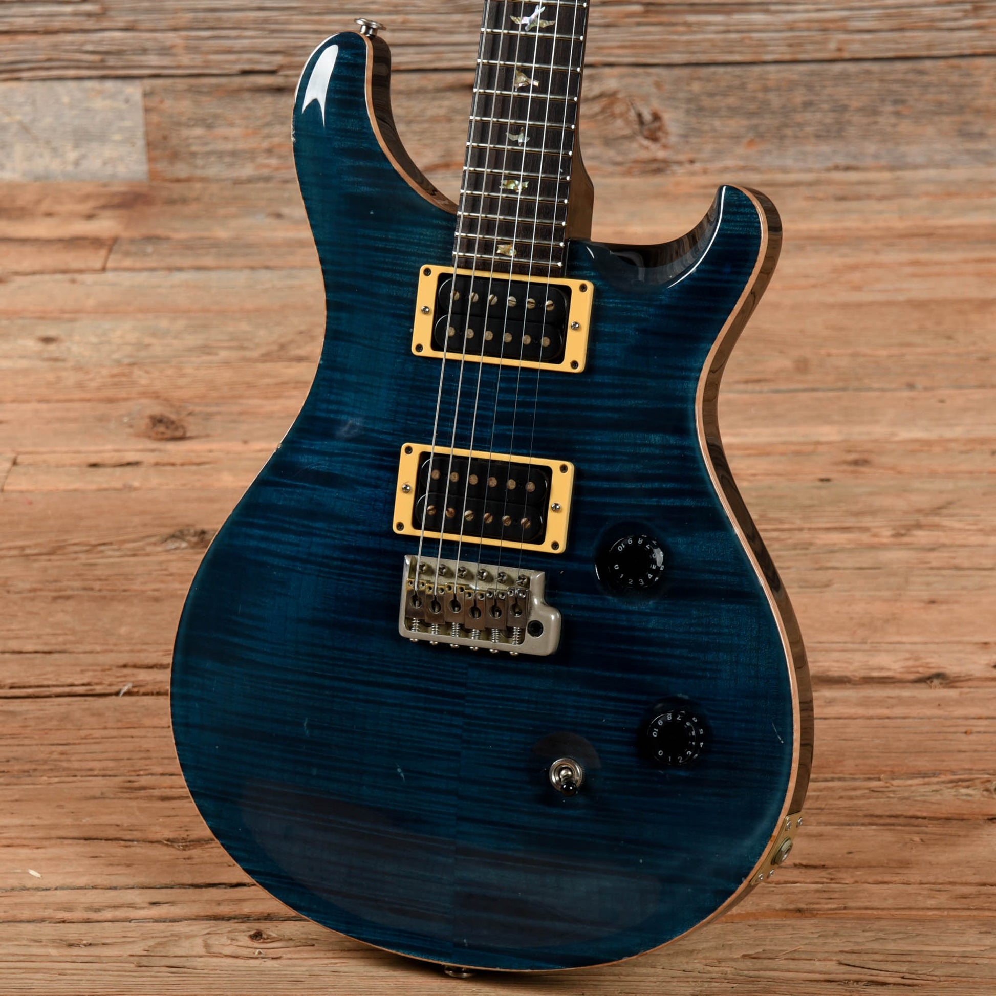 PRS Custom 24 10-Top Whale Blue 2006 Electric Guitars / Solid Body