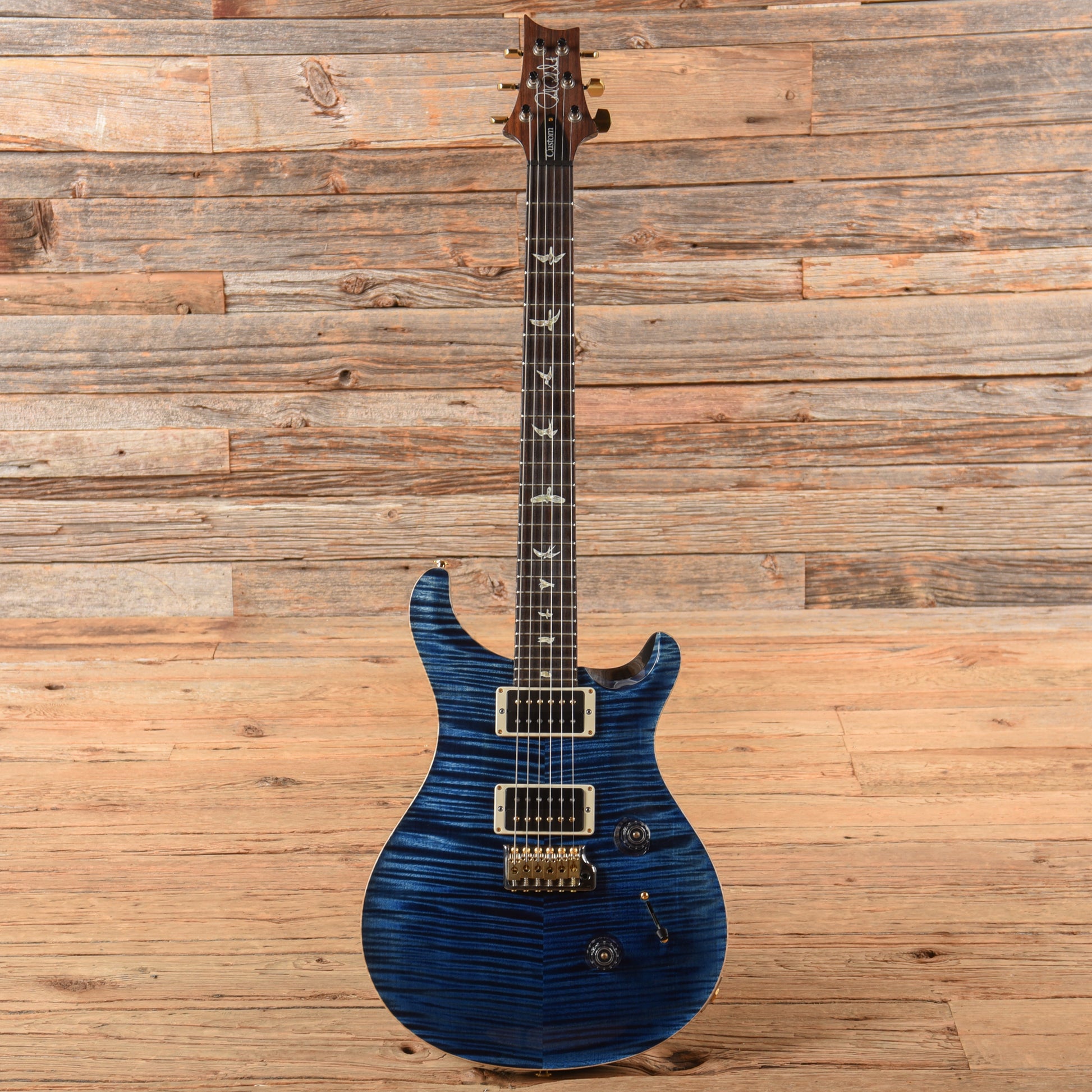 PRS Custom 24 10-Top Whale Blue 2020 Electric Guitars / Solid Body
