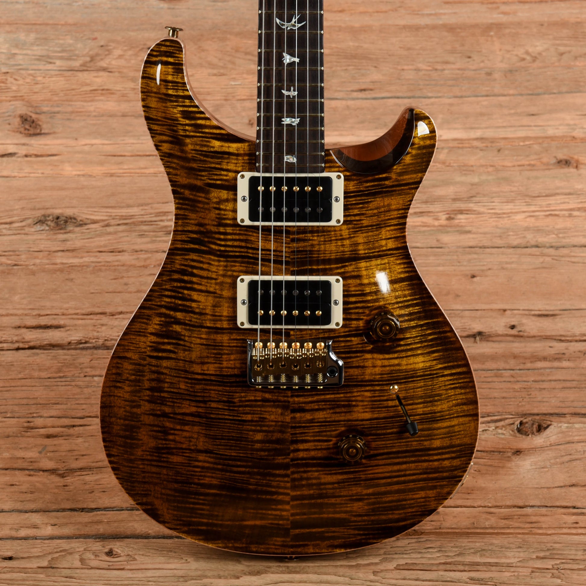 PRS Custom 24 10-Top Yellow Tiger 2023 Electric Guitars / Solid Body