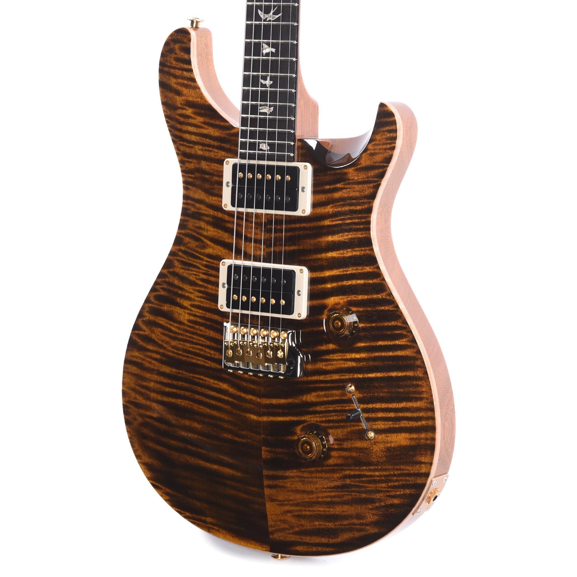 PRS Custom 24 10 Top Yellow Tiger Electric Guitars / Solid Body