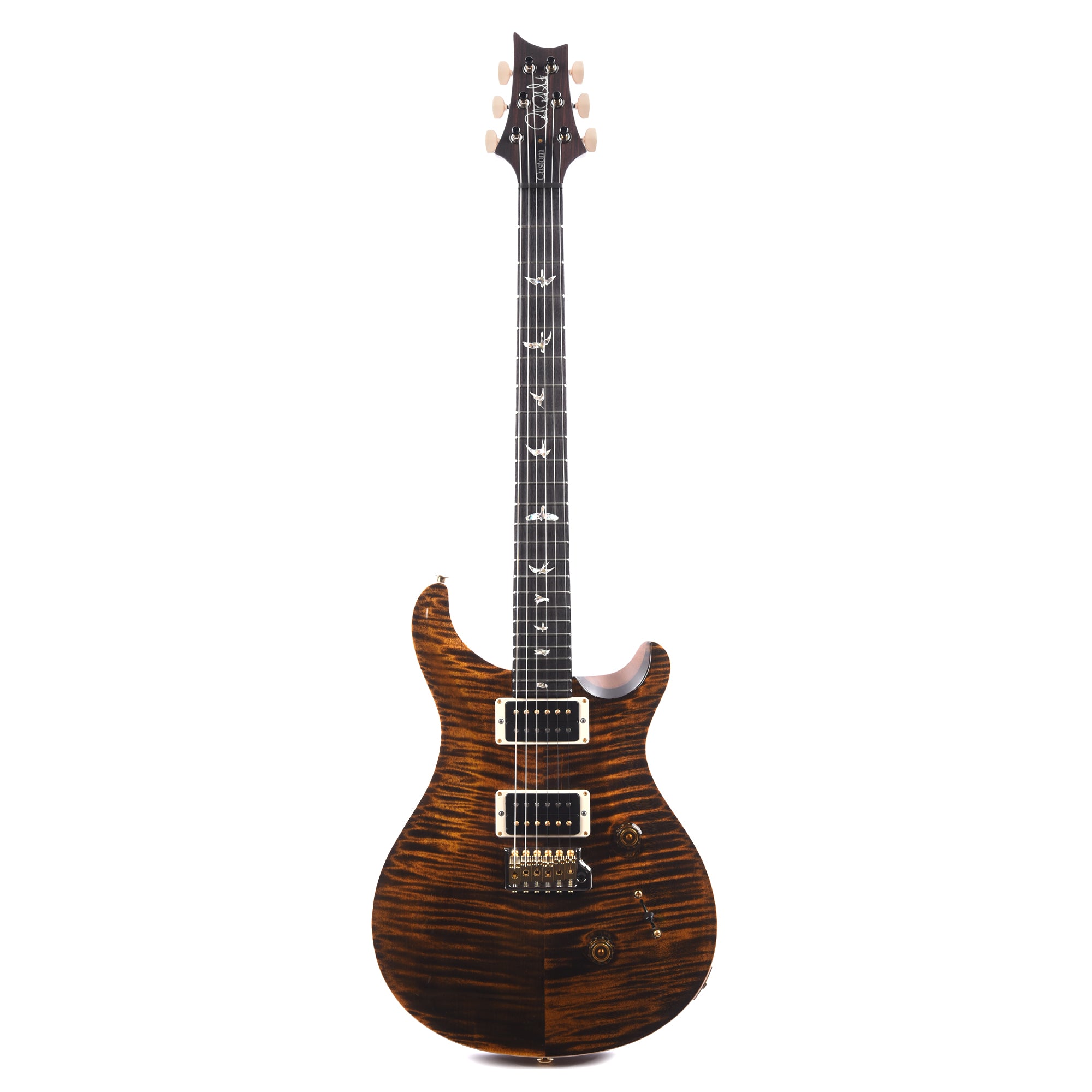 PRS Custom 24 10 Top Yellow Tiger Electric Guitars / Solid Body