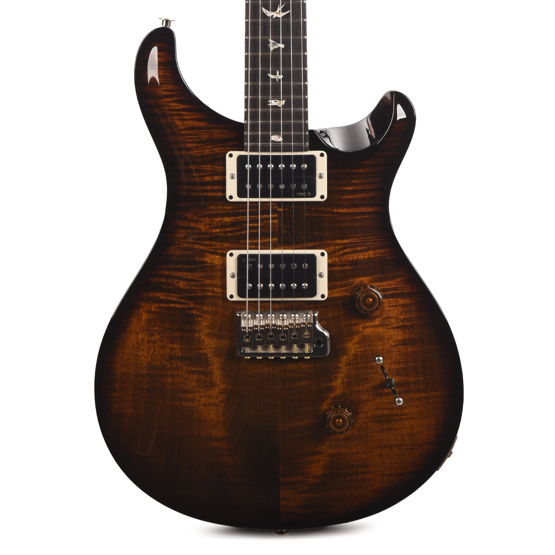 PRS Custom 24 Black Gold Wraparound Burst Electric Guitars / Solid Body