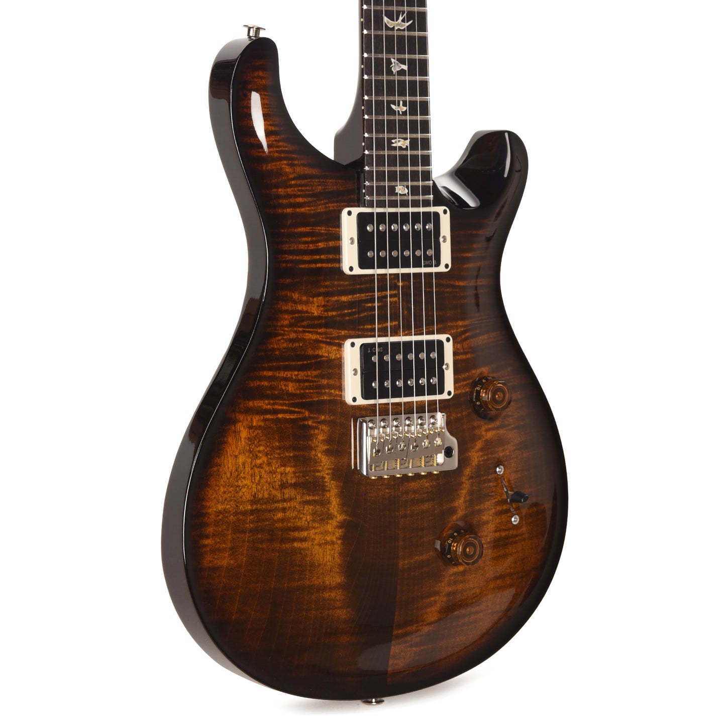 PRS Custom 24 Black Gold Wraparound Burst Electric Guitars / Solid Body