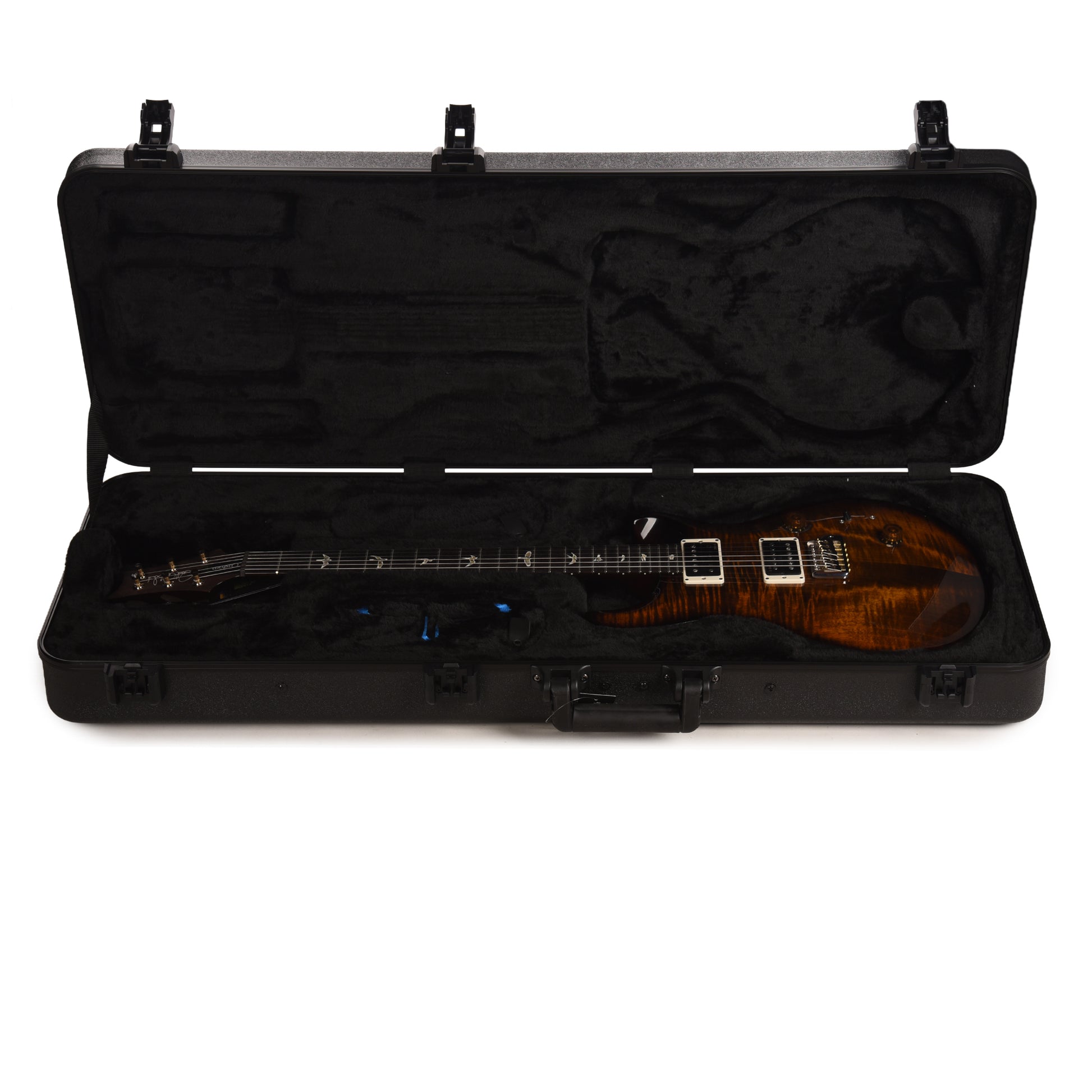 PRS Custom 24 Black Gold Wraparound Burst Electric Guitars / Solid Body