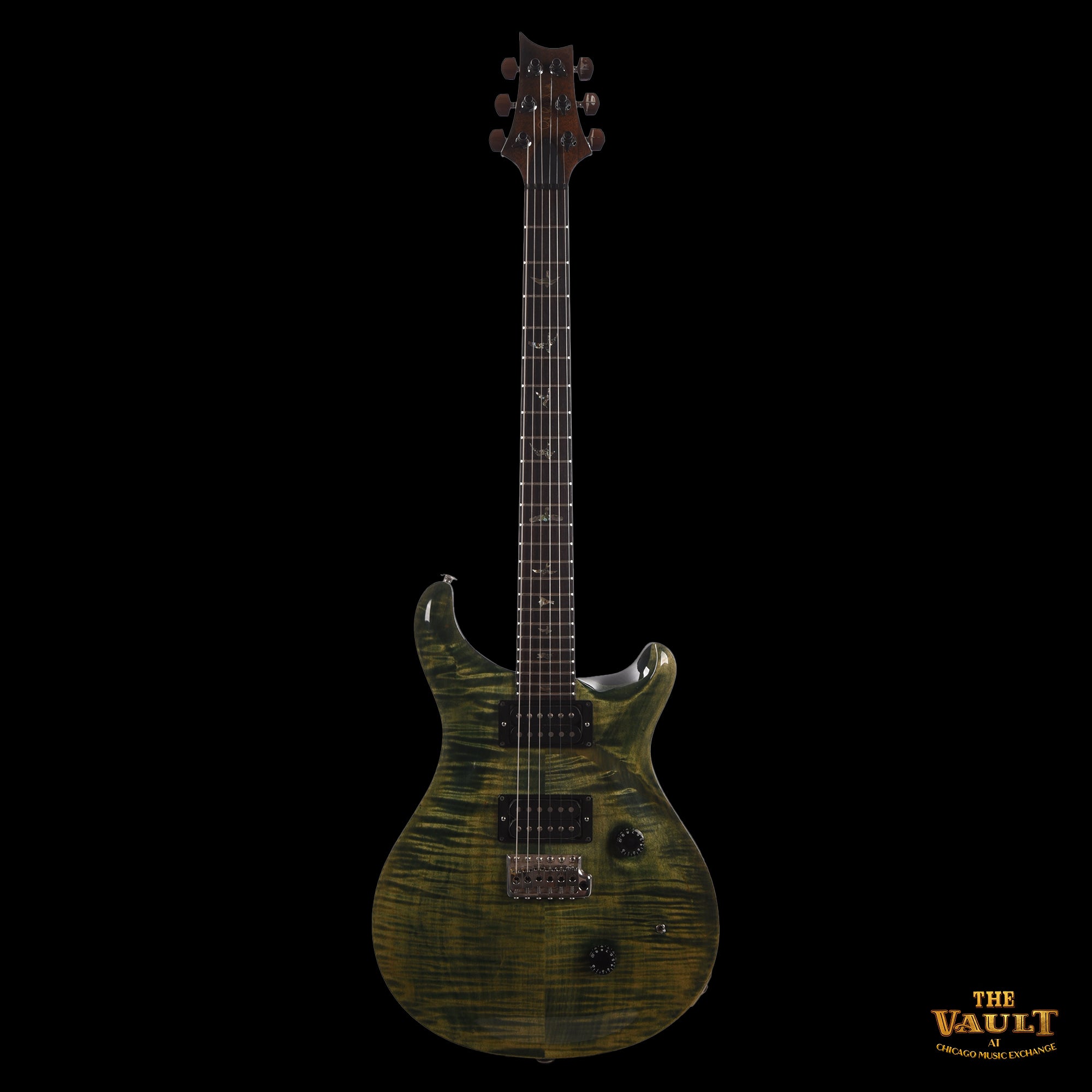 PRS Custom 24 Emerald 1986 Electric Guitars / Solid Body