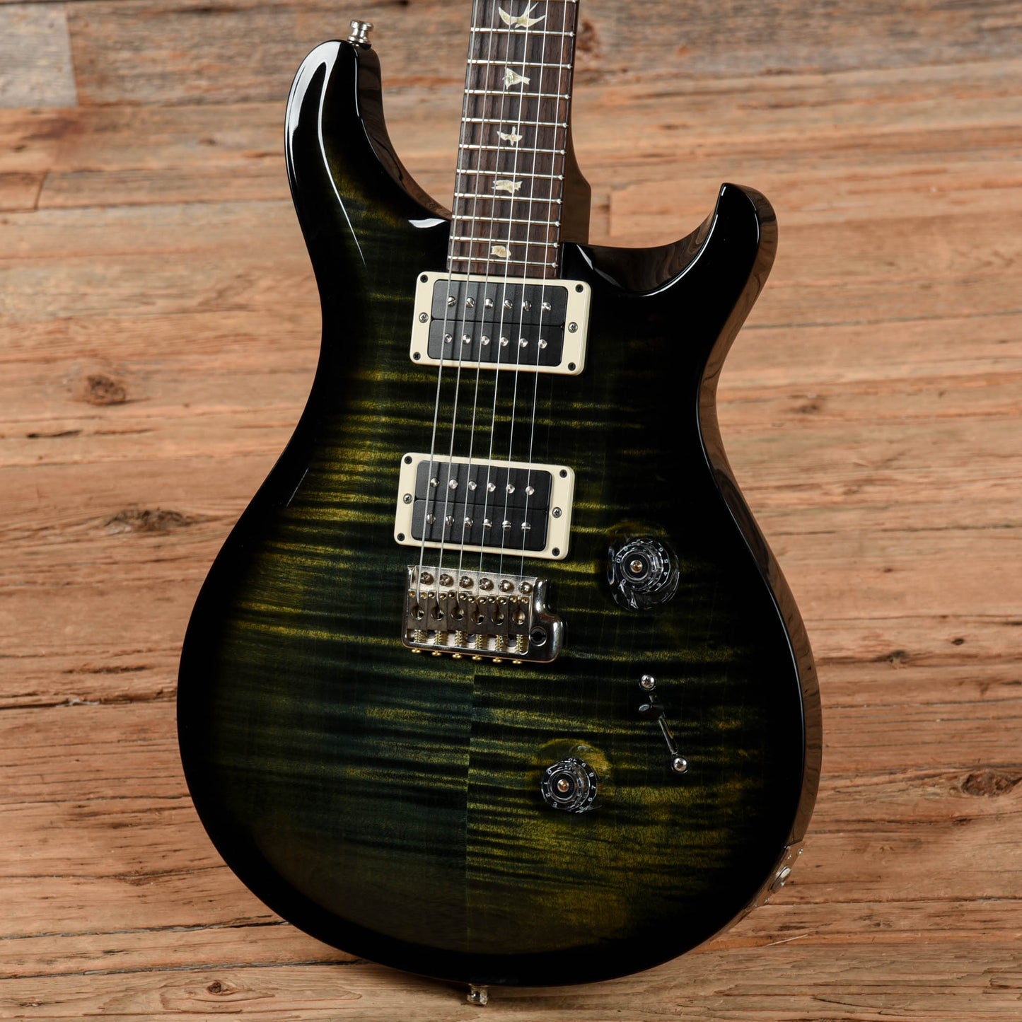 PRS Custom 24 Emerald Green Burst 2014 Electric Guitars / Solid Body