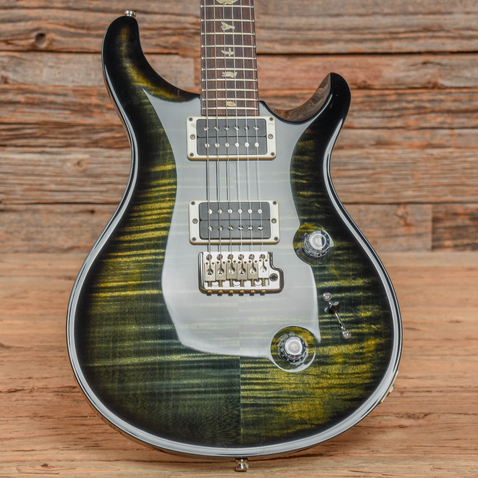 PRS Custom 24 Emerald Green Burst 2014 Electric Guitars / Solid Body