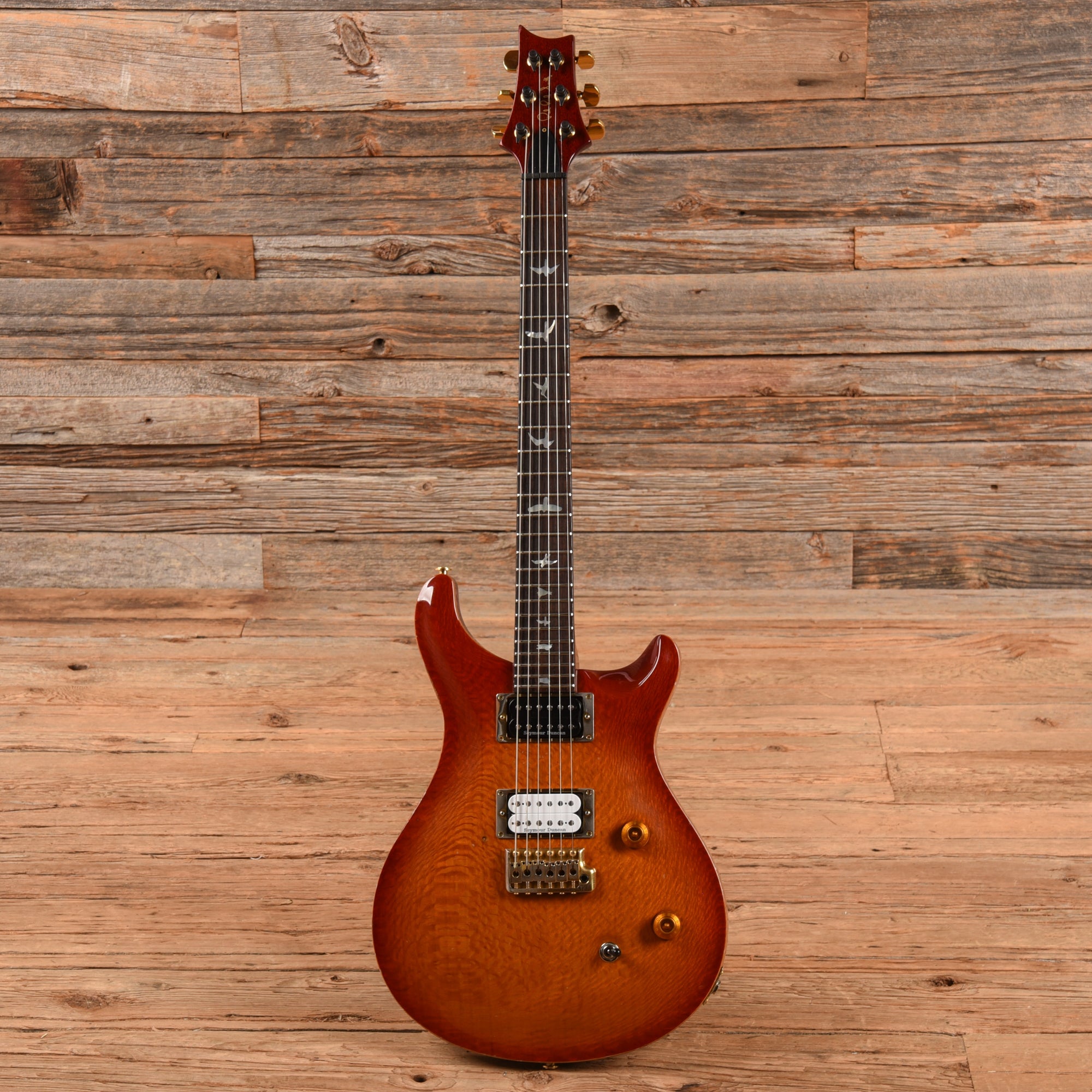 PRS Custom 24 Lacewood Cherry Sunburst 1992 Electric Guitars / Solid Body
