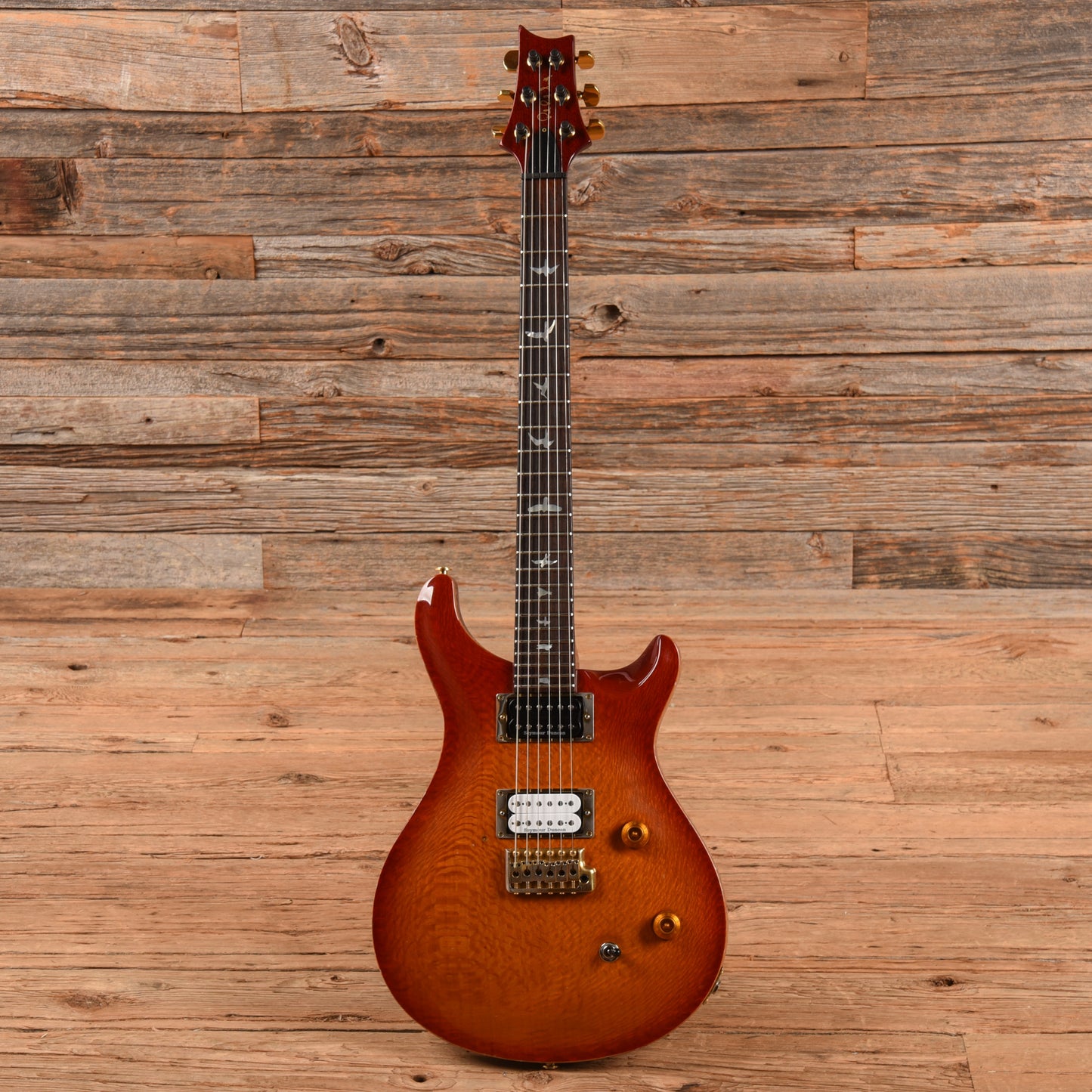 PRS Custom 24 Lacewood Cherry Sunburst 1992 Electric Guitars / Solid Body