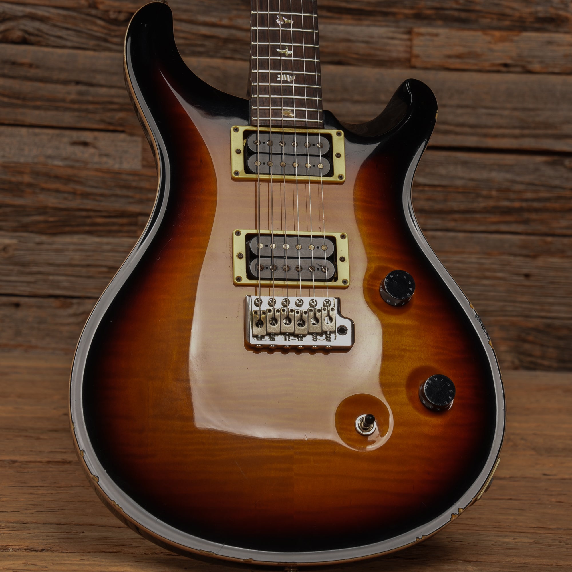 PRS Custom 24 Tobacco Sunburst 2001 Electric Guitars / Solid Body