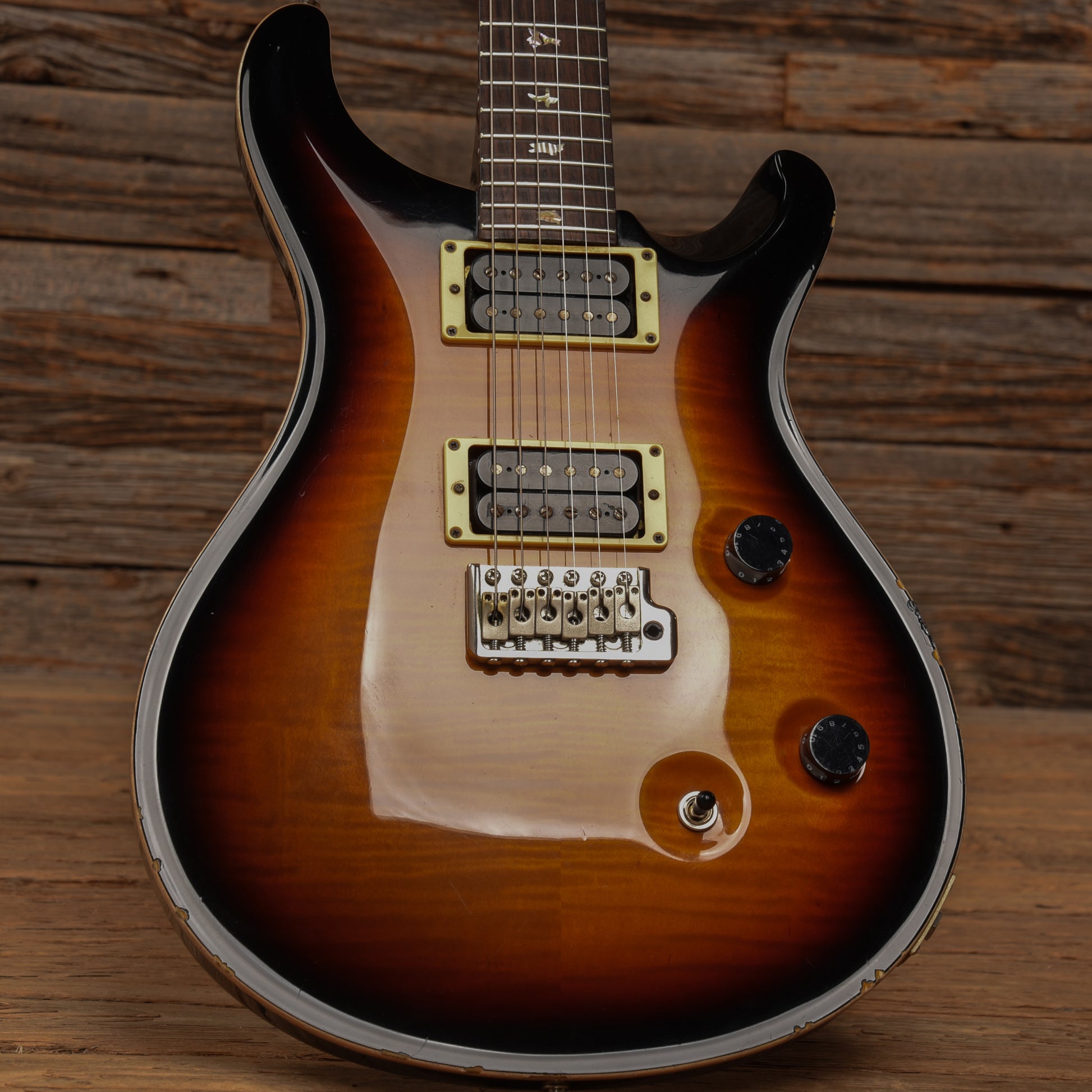 PRS Custom 24 Tobacco Sunburst 2001 Electric Guitars / Solid Body