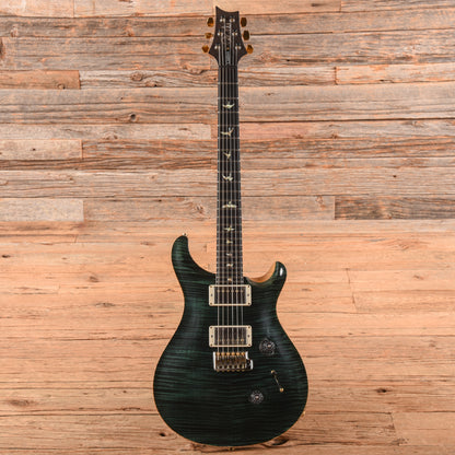PRS Custom 24 Wood Library Slate Green 2016 Electric Guitars / Solid Body