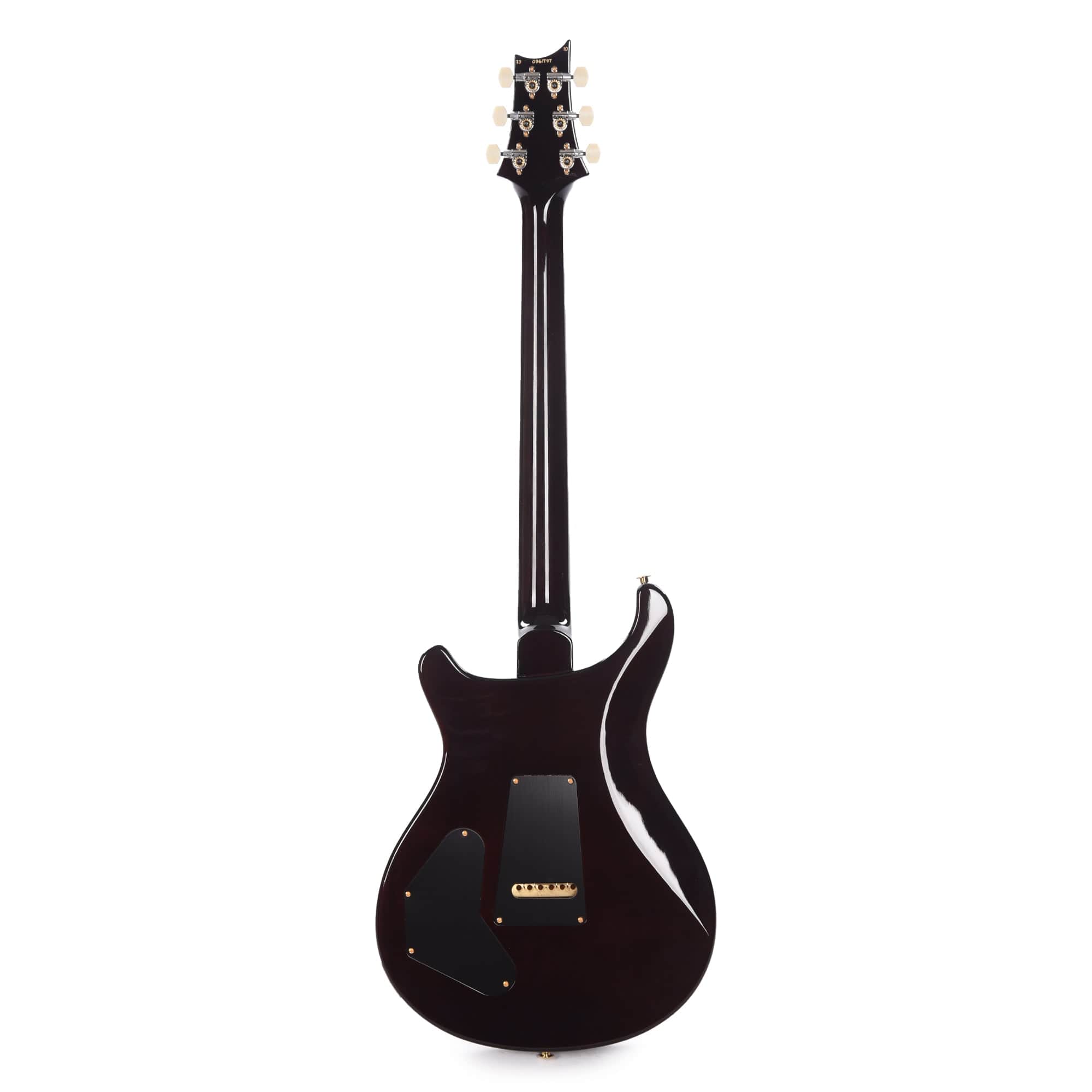 PRS DGT 10 Top Black Gold Burst w/Birds Electric Guitars / Solid Body