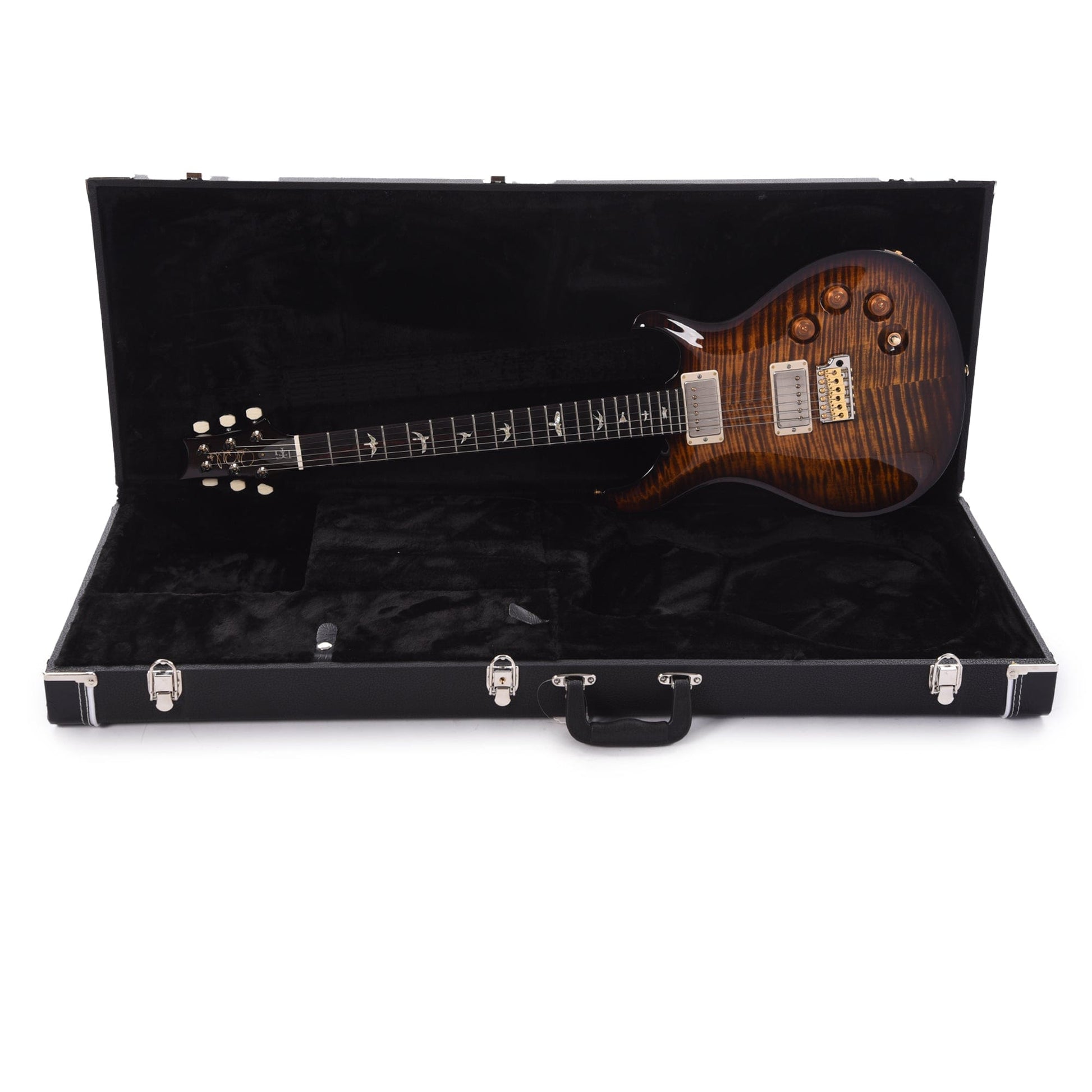 PRS DGT 10 Top Black Gold Burst w/Birds Electric Guitars / Solid Body