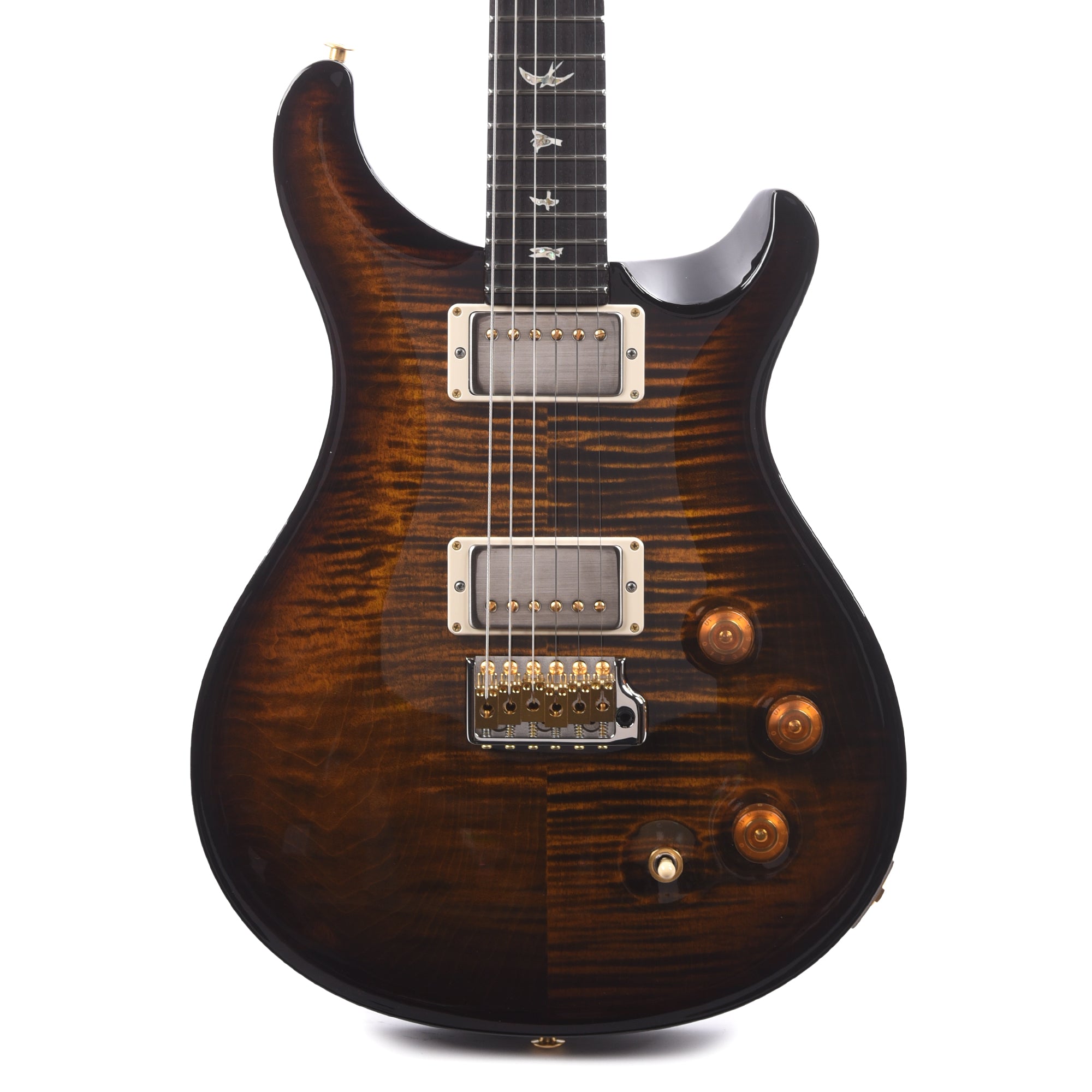 PRS DGT 10 Top Black Gold Wraparound Burst w/Bird Inlays Electric Guitars / Solid Body