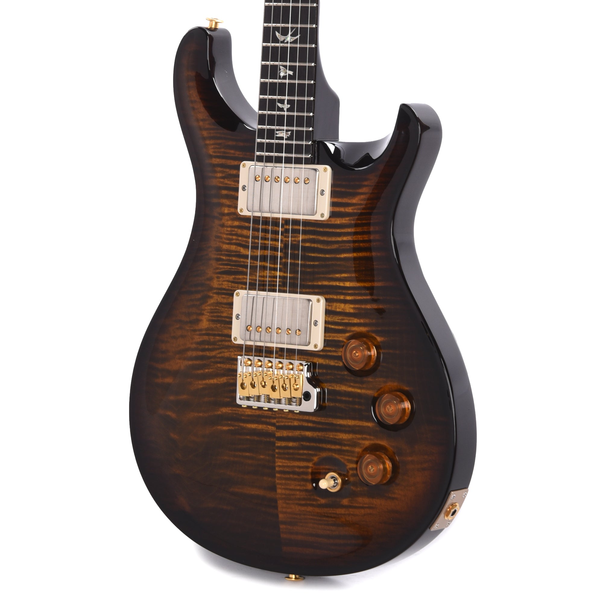 PRS DGT 10 Top Black Gold Wraparound Burst w/Bird Inlays Electric Guitars / Solid Body