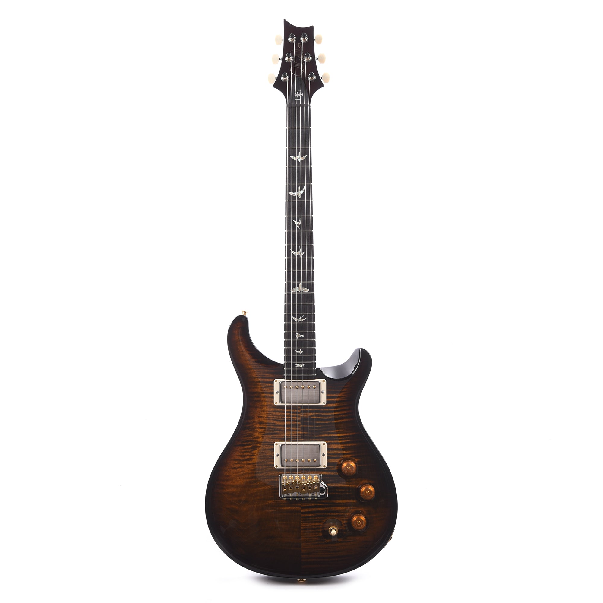 PRS DGT 10 Top Black Gold Wraparound Burst w/Bird Inlays Electric Guitars / Solid Body