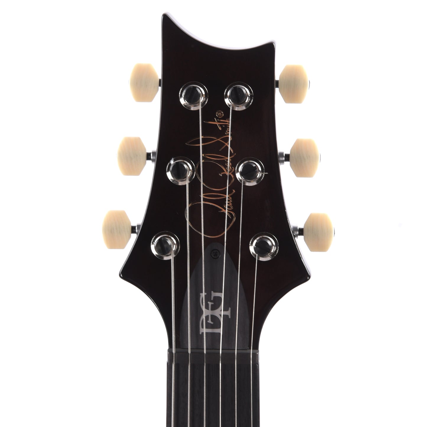 PRS DGT 10 Top Black Gold Wraparound Burst w/Bird Inlays Electric Guitars / Solid Body