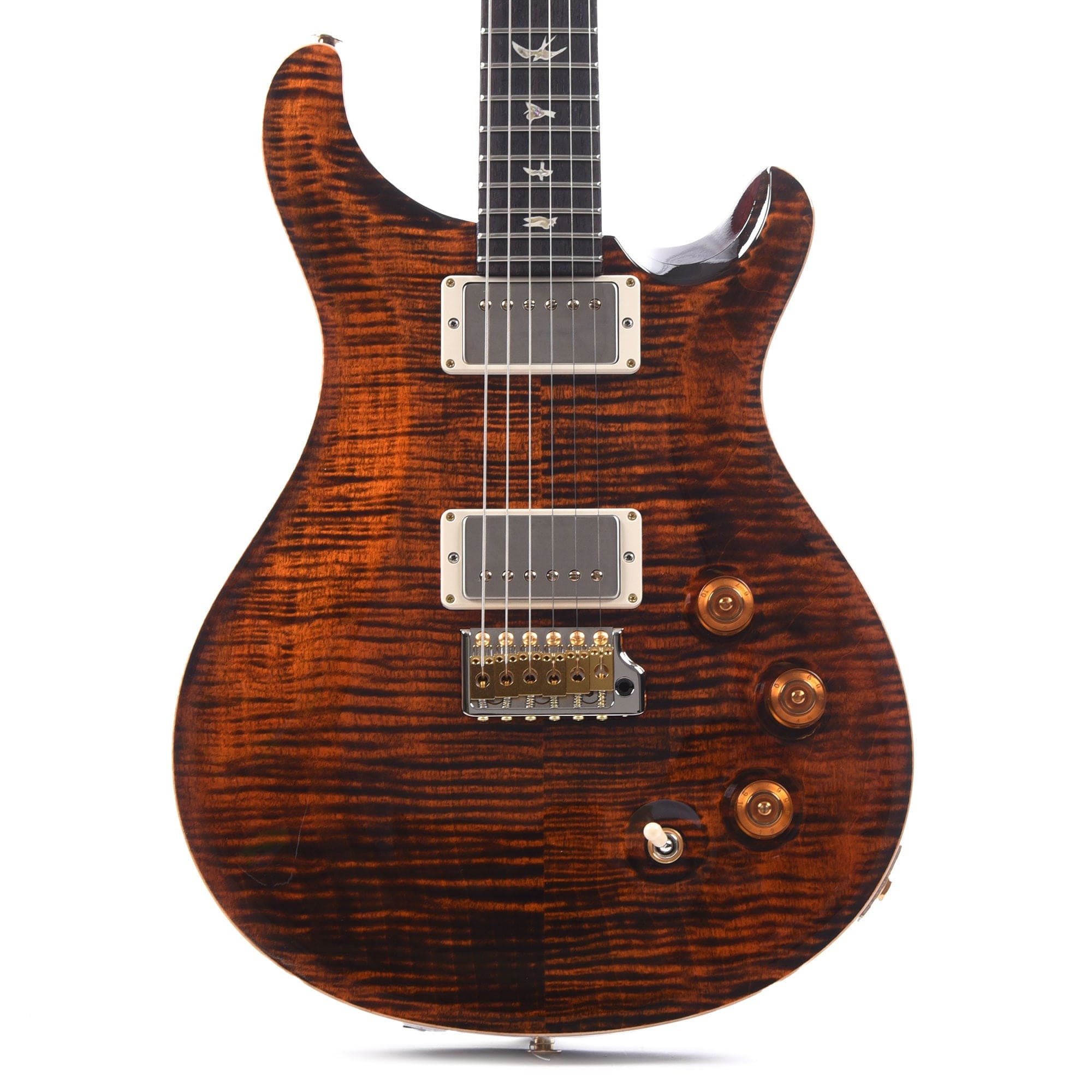 PRS DGT 10 Top Orange Tiger w/Birds Electric Guitars / Solid Body