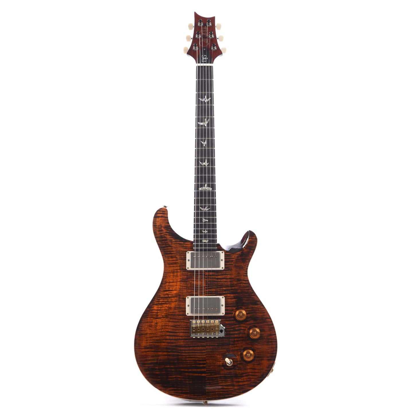 PRS DGT 10 Top Orange Tiger w/Birds Electric Guitars / Solid Body