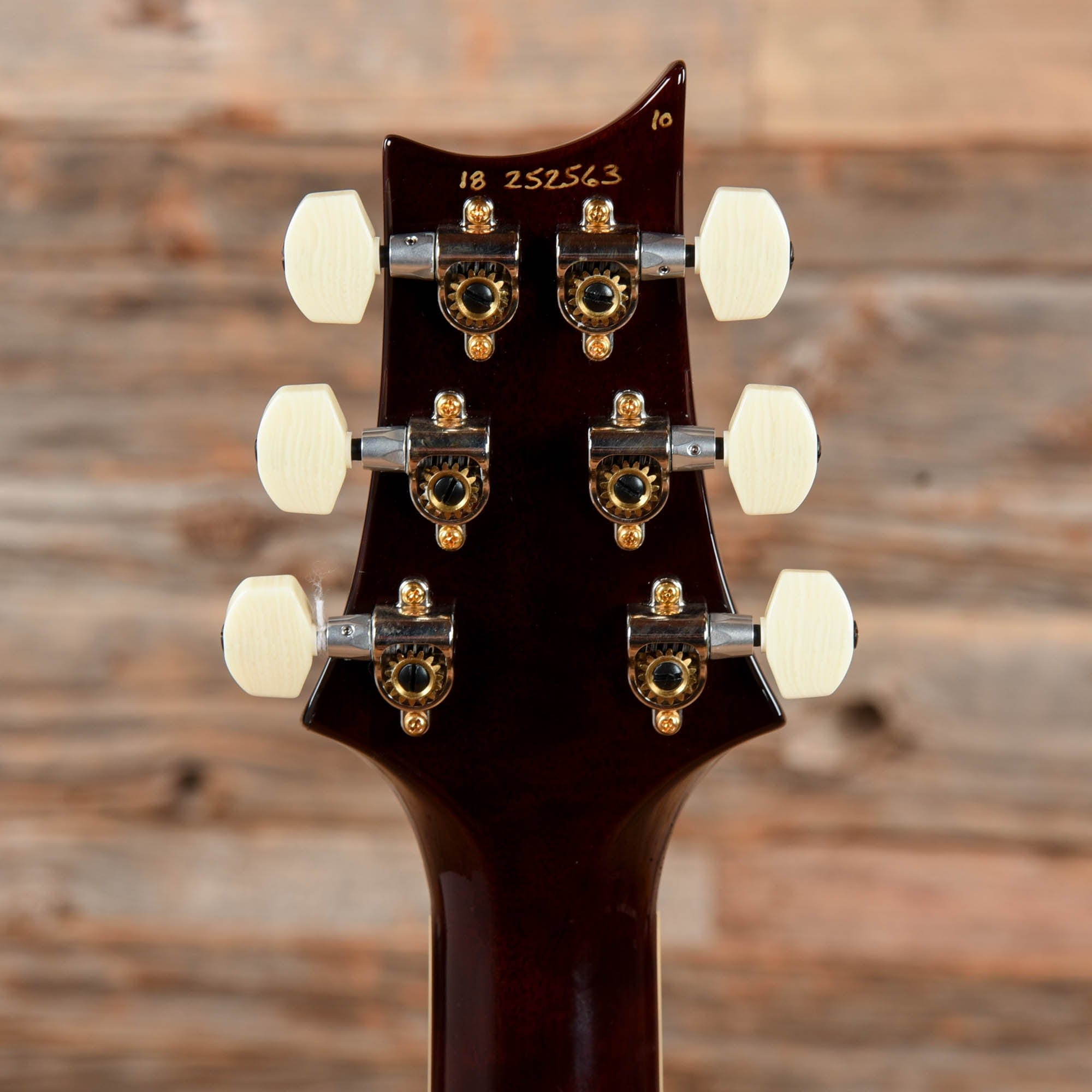 PRS DGT David Grissom Tremolo Signature 10-Top Black Gold Burst 2018 Electric Guitars / Solid Body