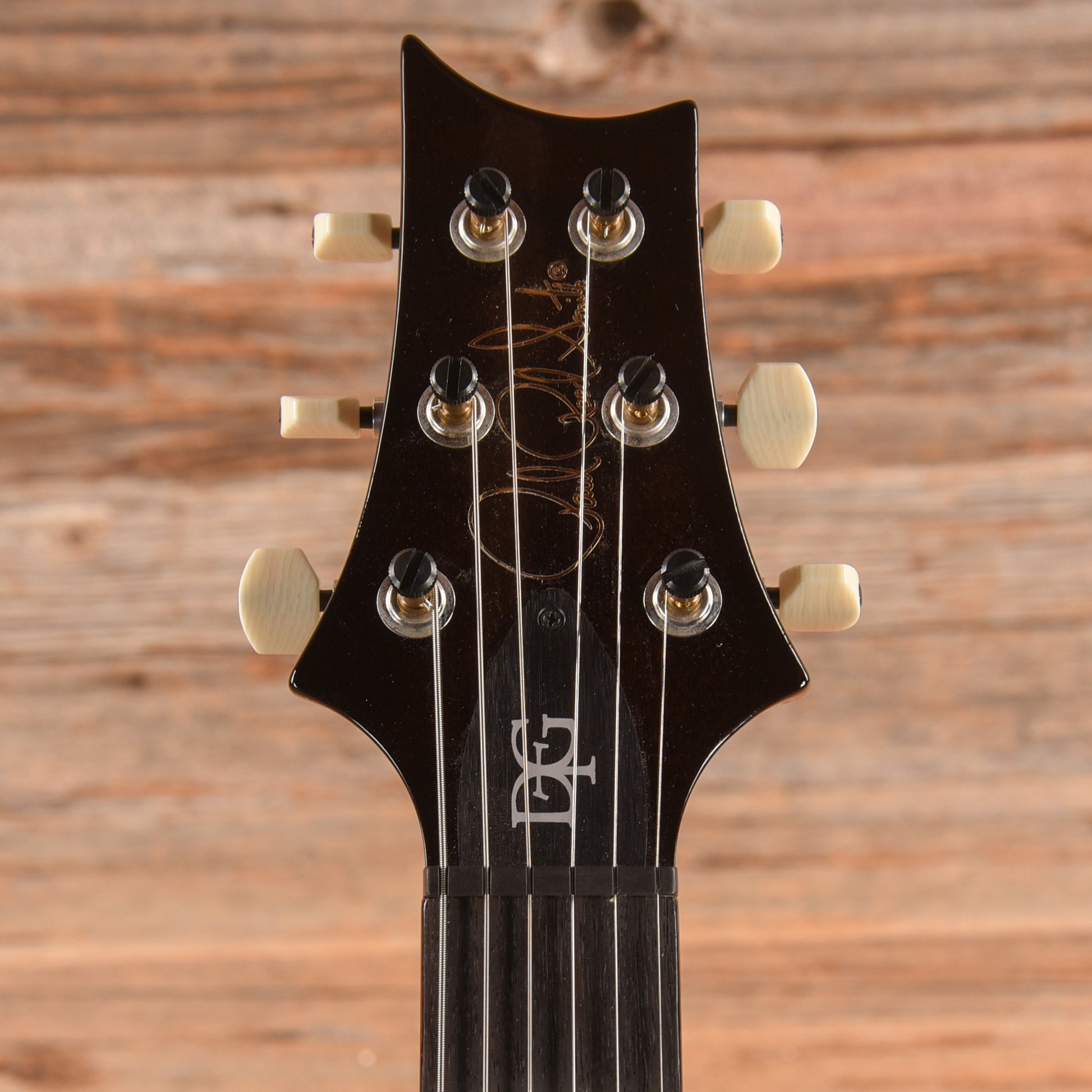 PRS DGT David Grissom Tremolo Signature 10-Top Black Gold Warp Burst 2024 Electric Guitars / Solid Body