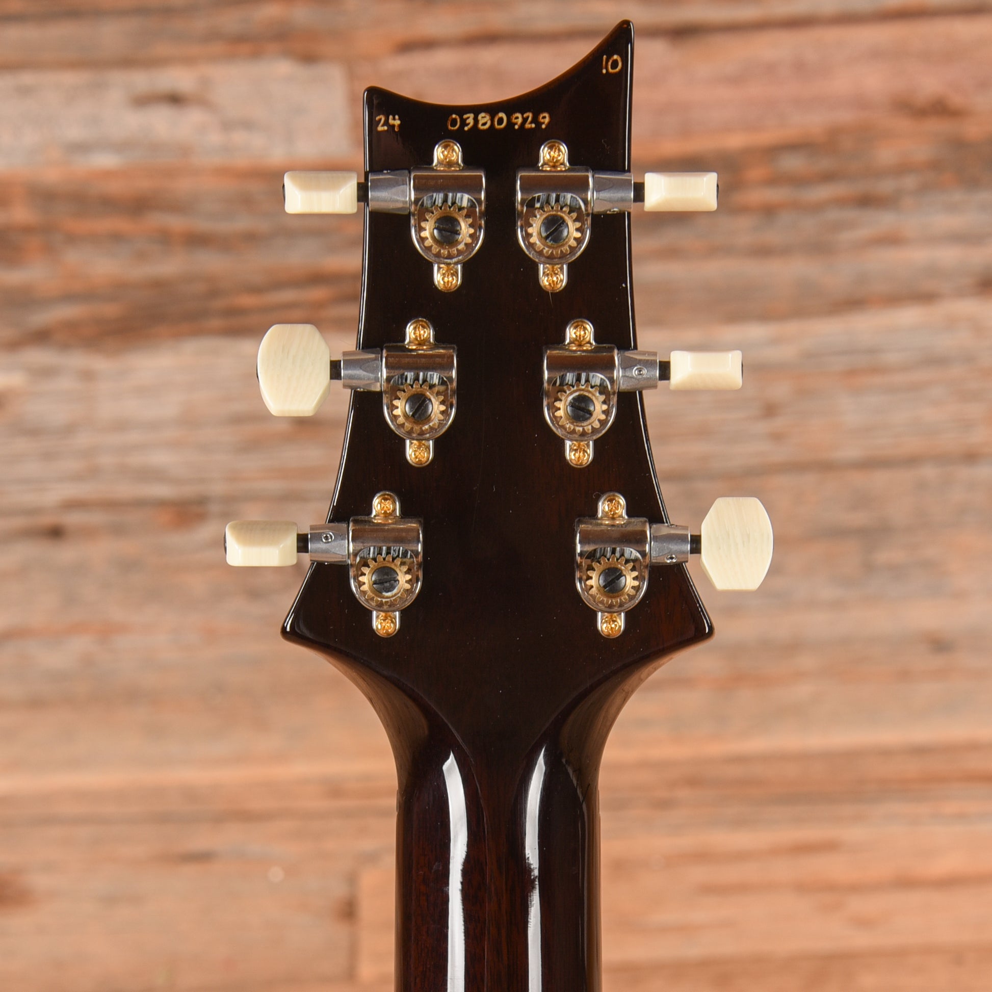 PRS DGT David Grissom Tremolo Signature 10-Top Black Gold Warp Burst 2024 Electric Guitars / Solid Body