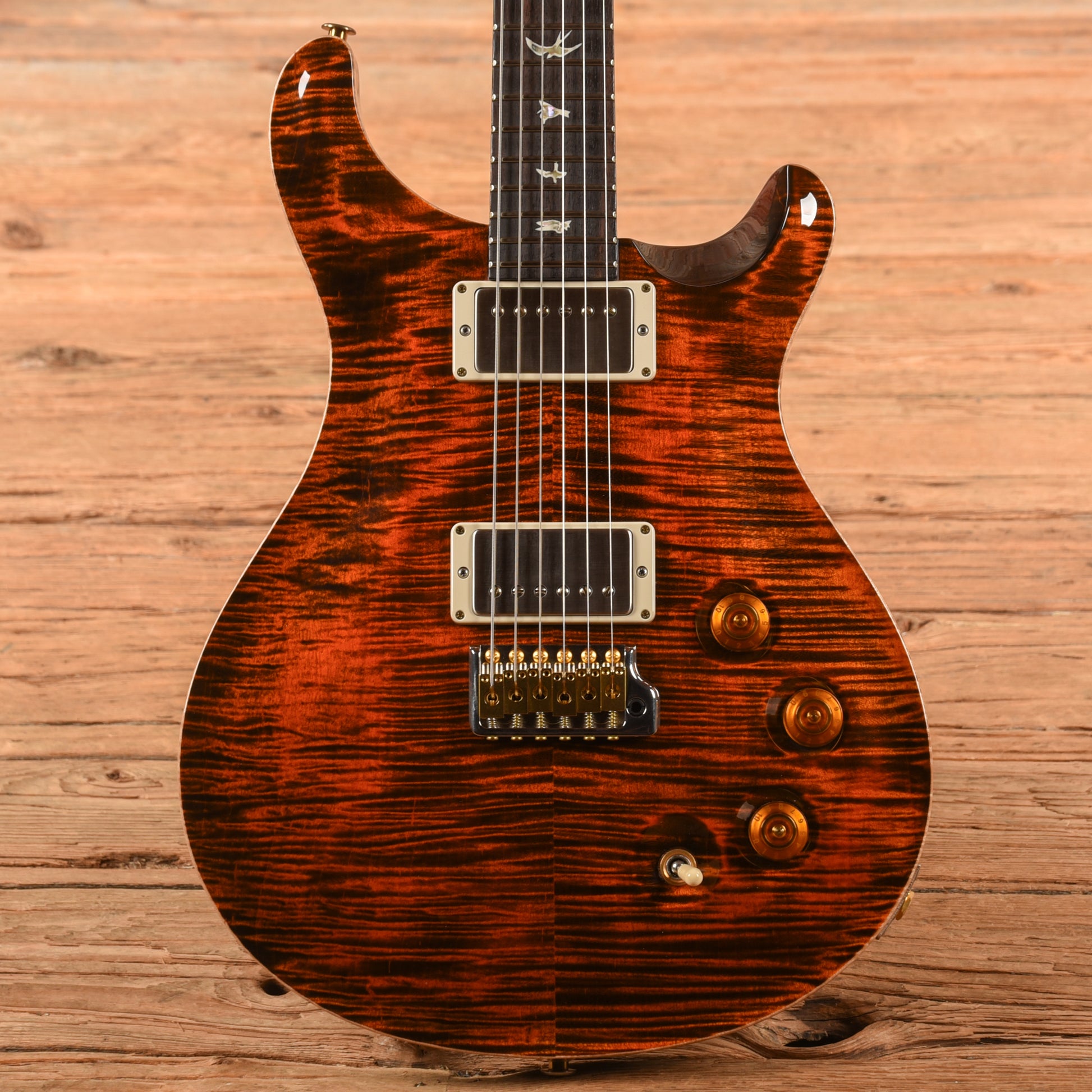 PRS DGT David Grissom Tremolo Signature 10-Top Orange Tiger 2023 Electric Guitars / Solid Body