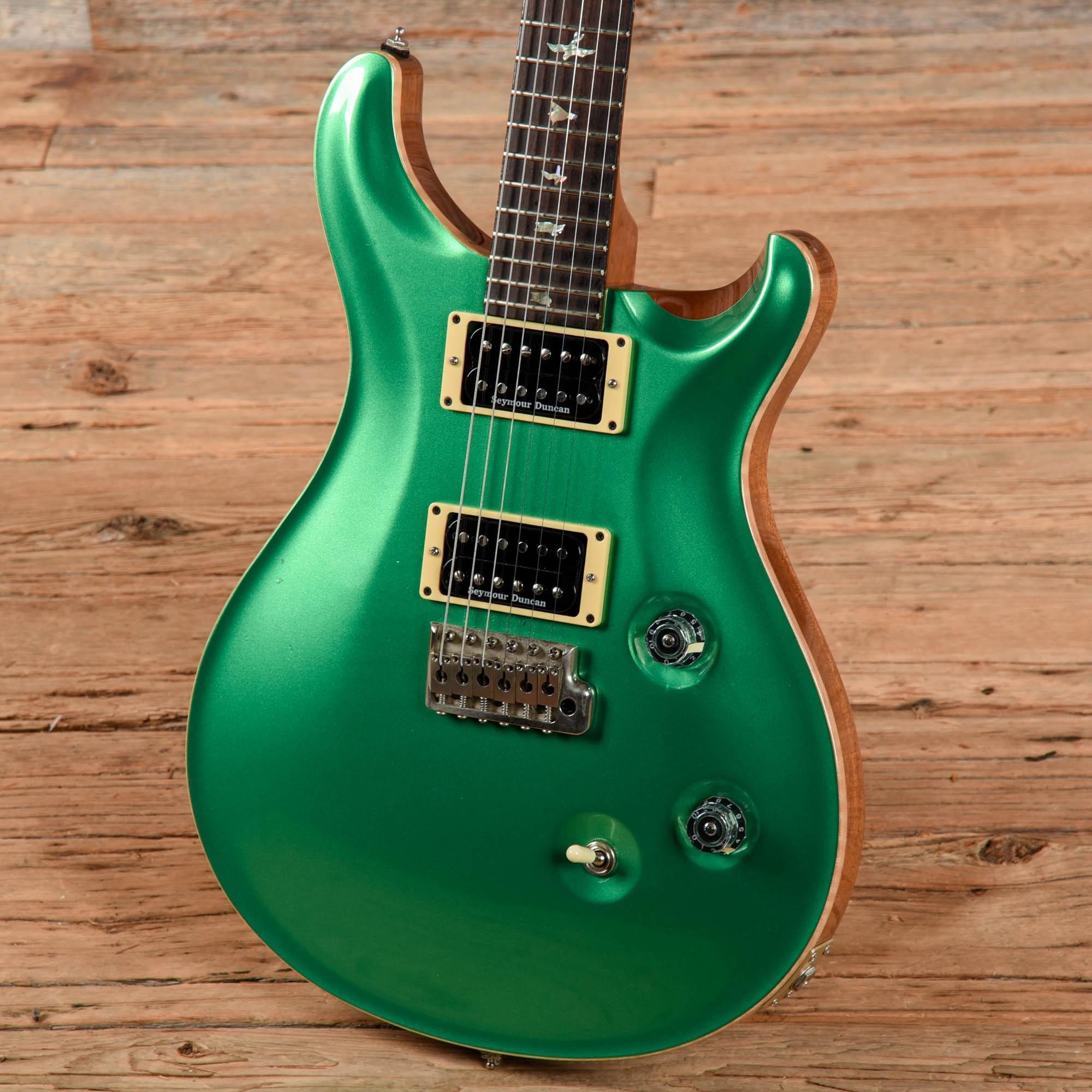PRS Experience Custom 24 Calypso Green 2007 Electric Guitars / Solid Body