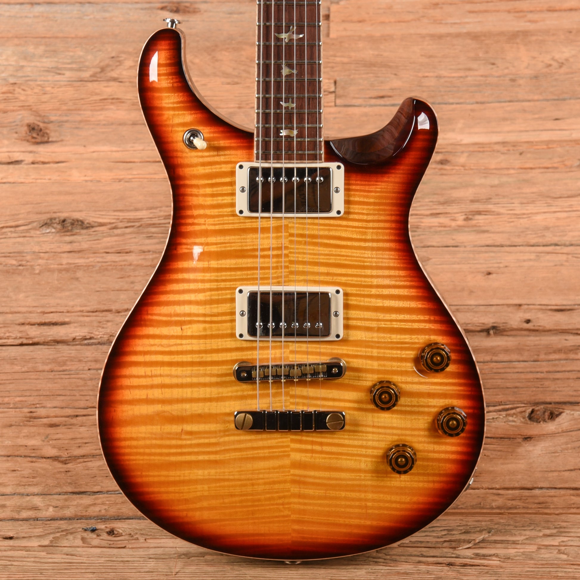 PRS Graveyard Honey Gold w/ Dark Cherry Smoked Burst 2018 Electric Guitars / Solid Body